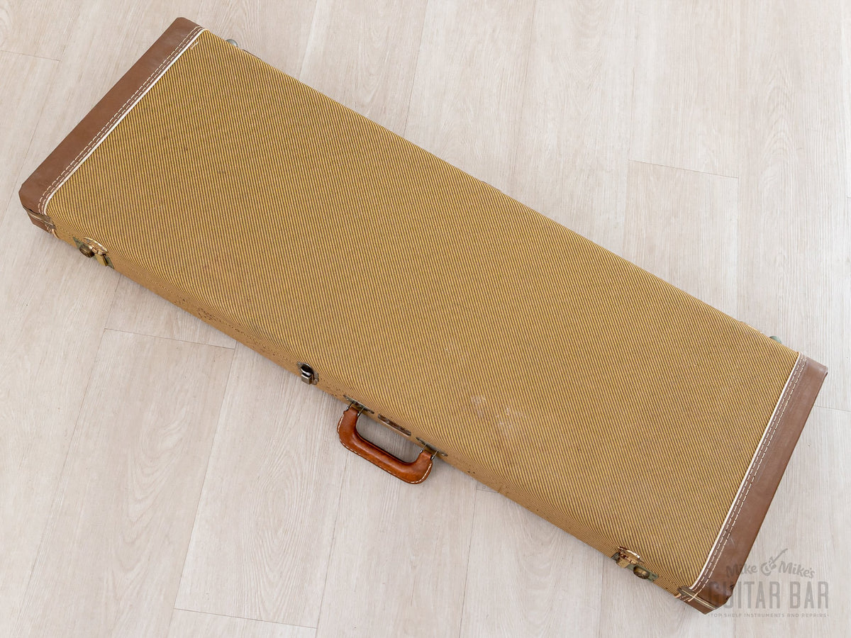 1991 Fender Order Made Yngwie Malmsteen Strat Gold, tweed hardshell case
