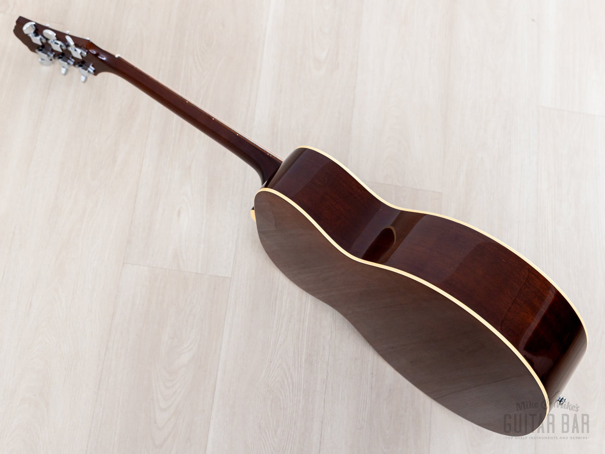 Guild F-42 back and side profile
