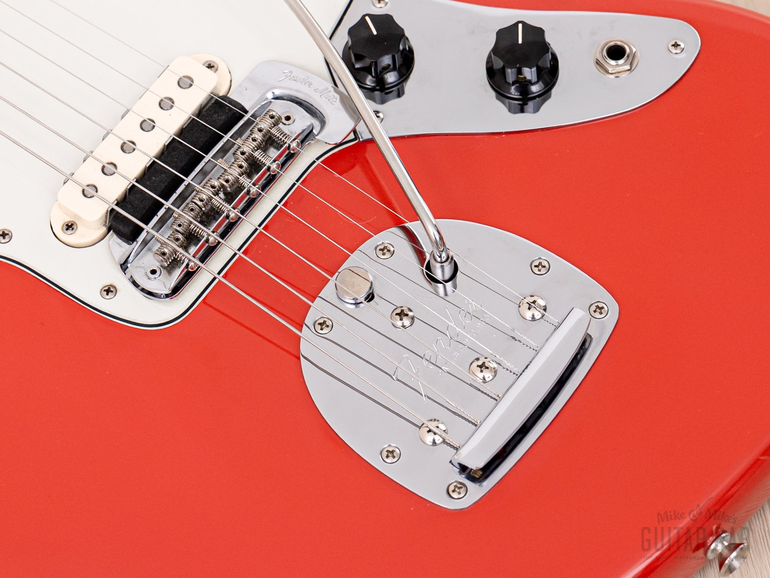 1999 Fender American Vintage '62 Jaguar Fiesta Red, 100% Original & Near-Mint w/ Case, Hangtags (1st Year Model)