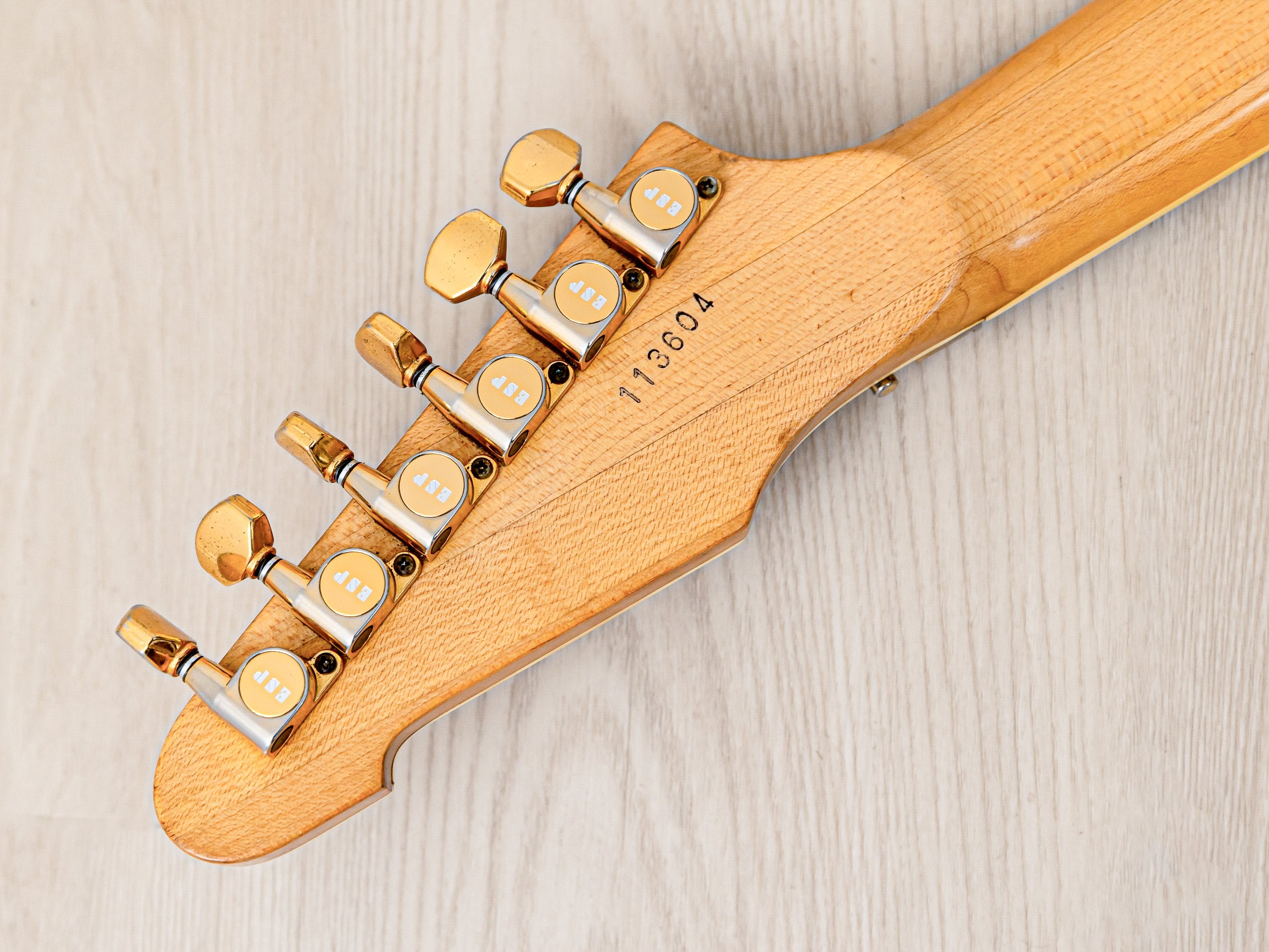 ギター ESP Stratocaster Type Froyd Rose 80s 90s ESP Stratocaster Floyd Rose, Vintage 80s-90s, Ash body