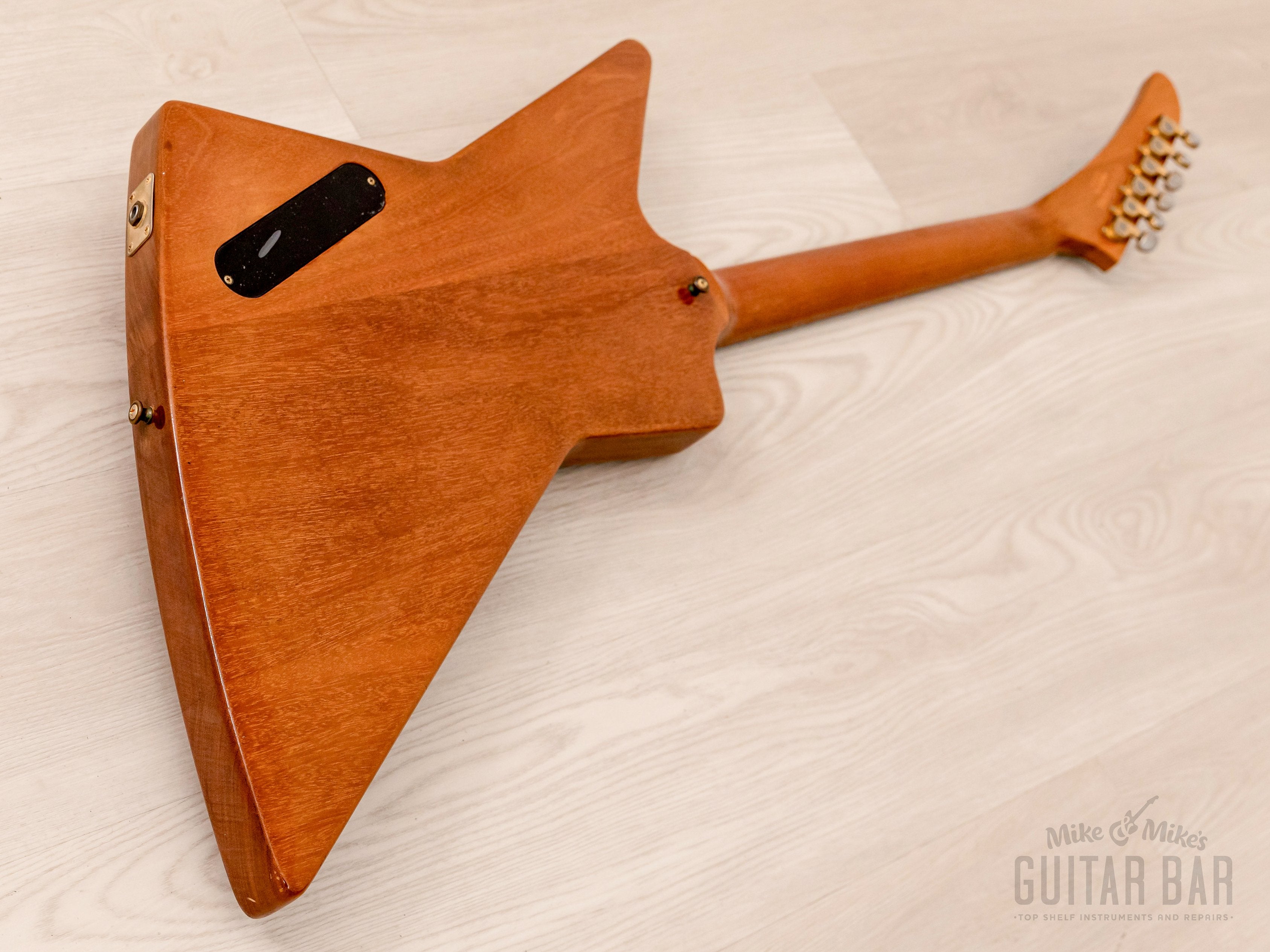 2001 Gibson Limited Edition Explorer '76 Vintage Reissue Natural w/ Case & Tags, Yamano