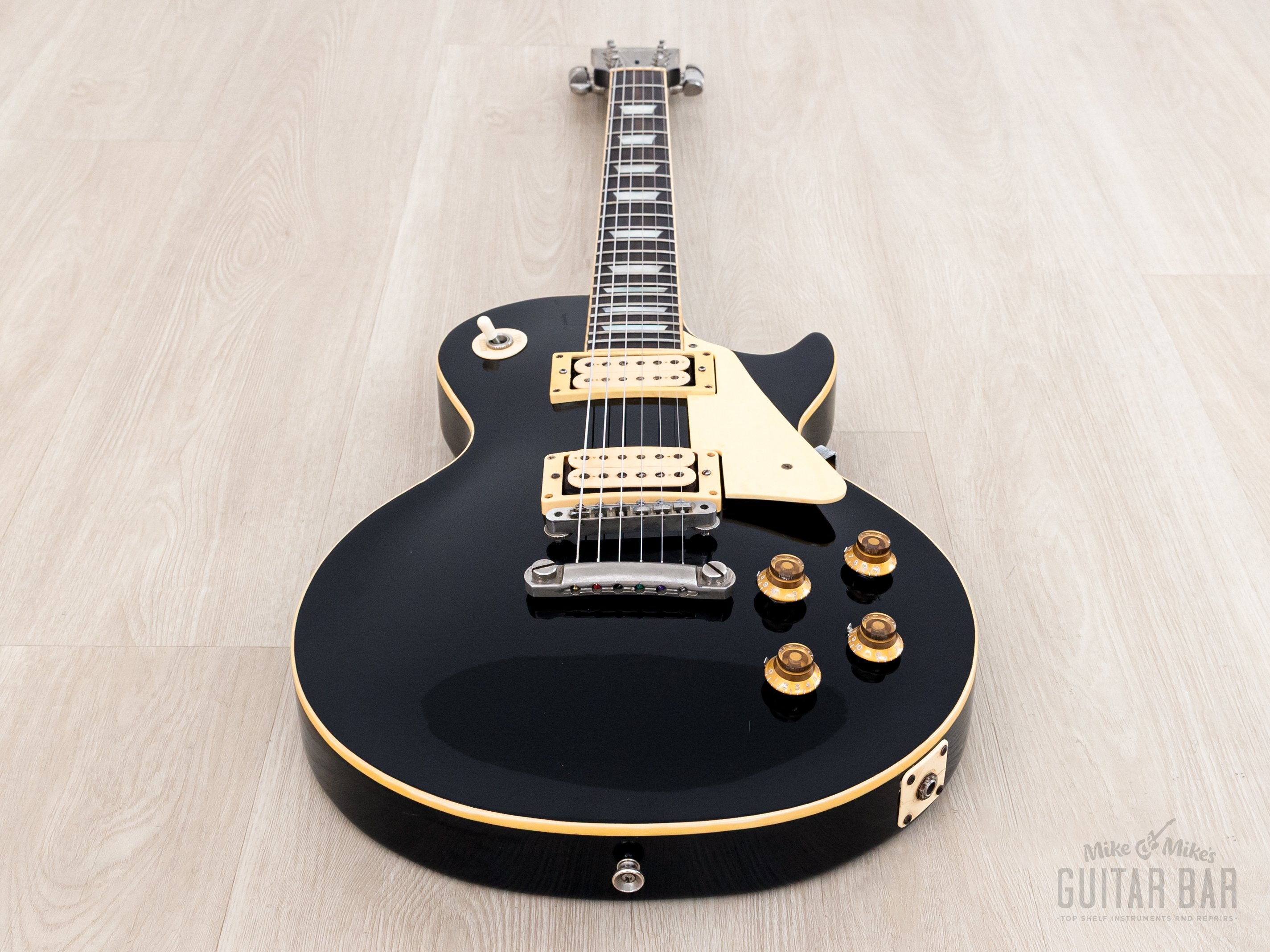 1979 Greco EG900 Vintage Guitar Standard, Black w/ USA DiMarzio PAFs &