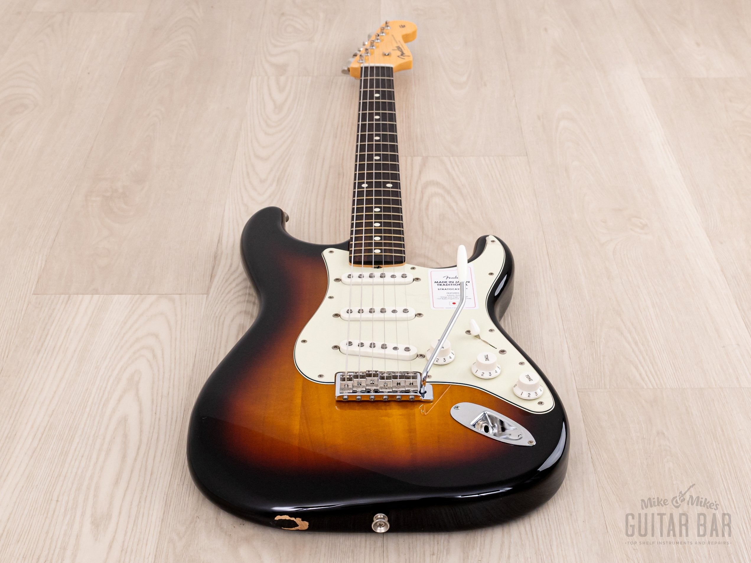 2023 Fender Traditional II 60s Stratocaster Sunburst w/ Tags, Japan MI