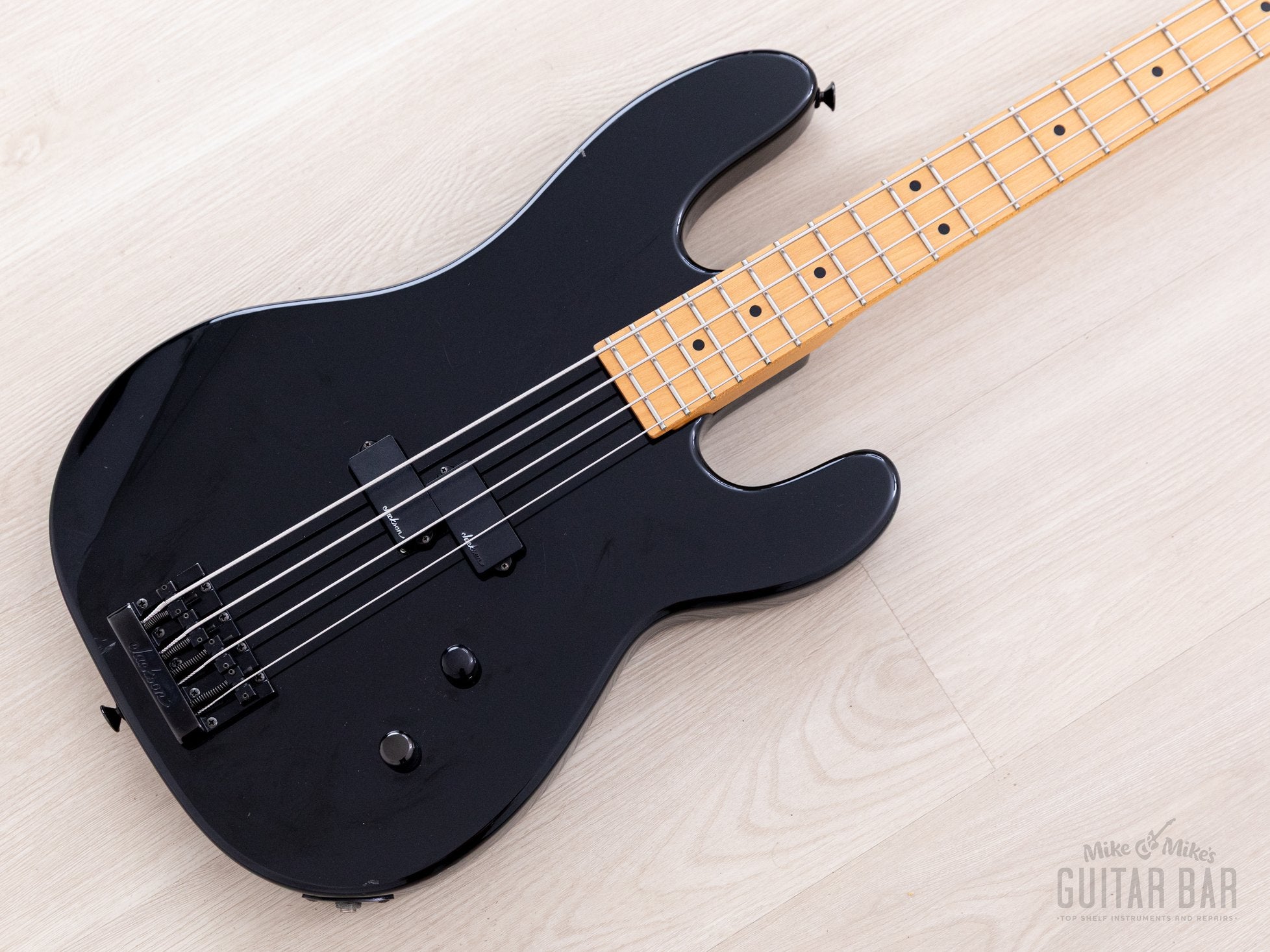 【レア】CHARVEL by JACKSON エレキベース　PJタイプ　ブラック 1980s Charvel by Jackson 1B Vintage Bass Black, Japan