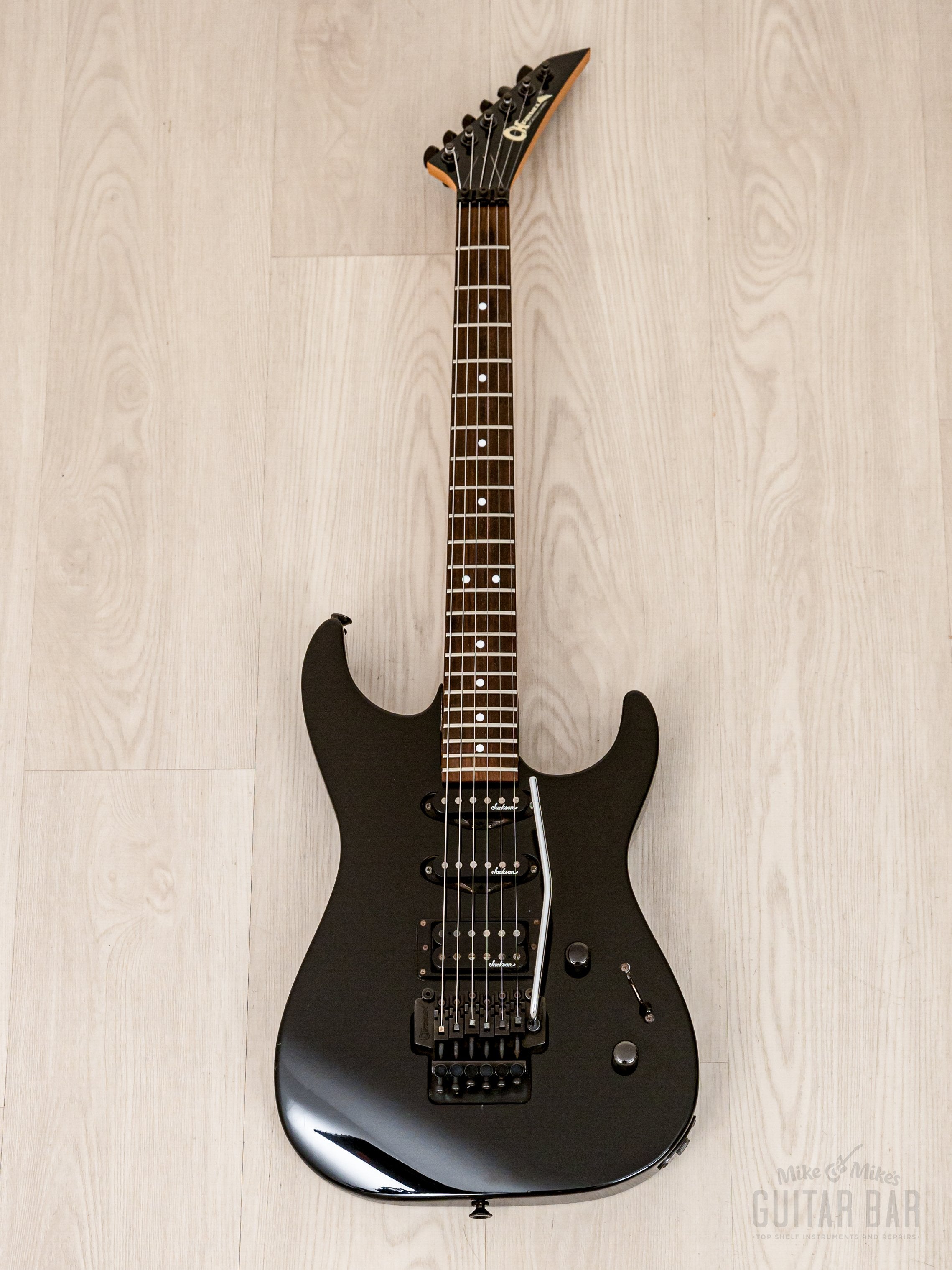 1990 Charvel Jackson DK-065-SSH Vintage Superstrat Black