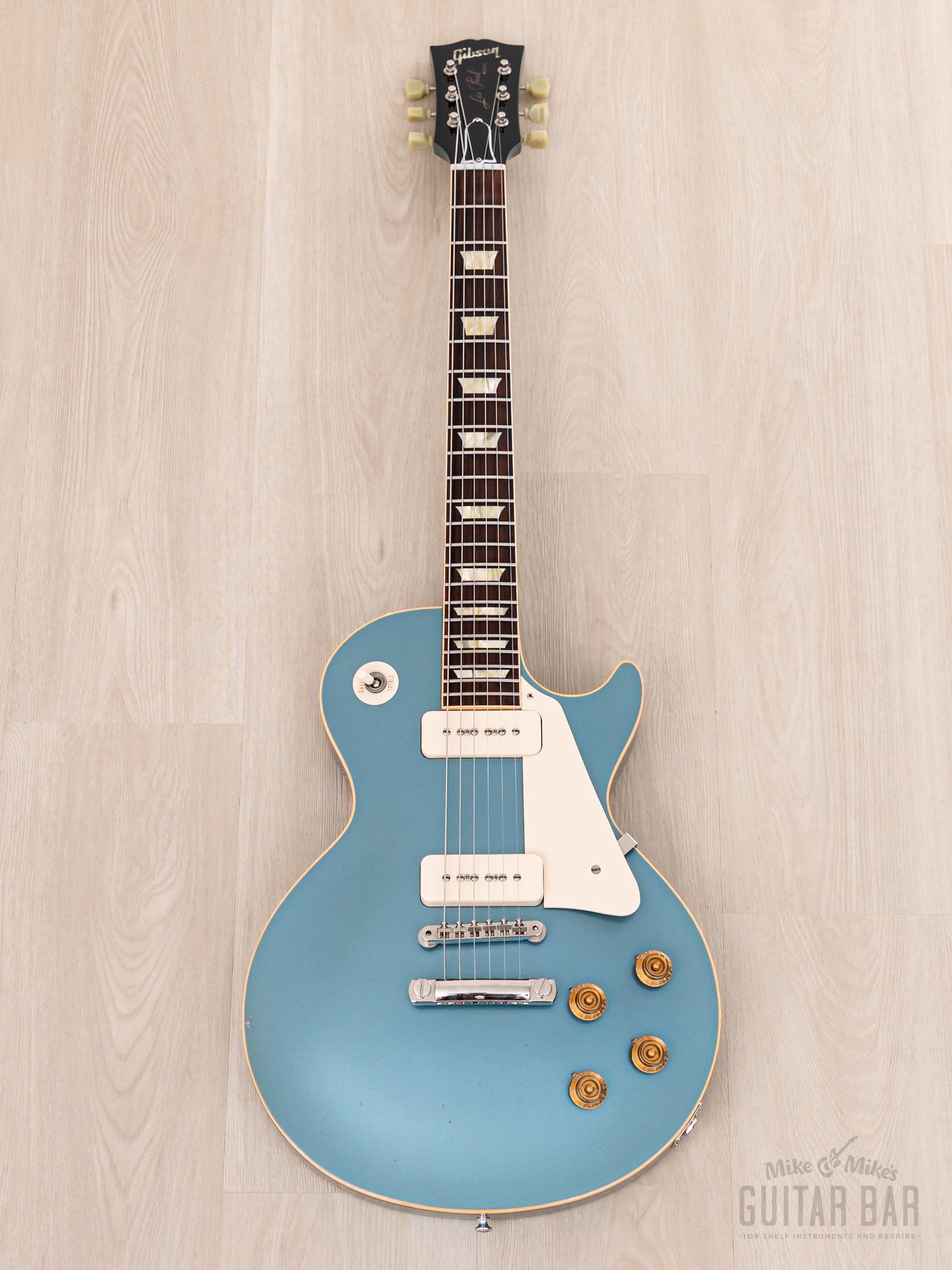 2012 Gibson Custom Shop Historic 1956 Les Paul Standard Pelham Blue R6 w/ Case, COA, Tags
