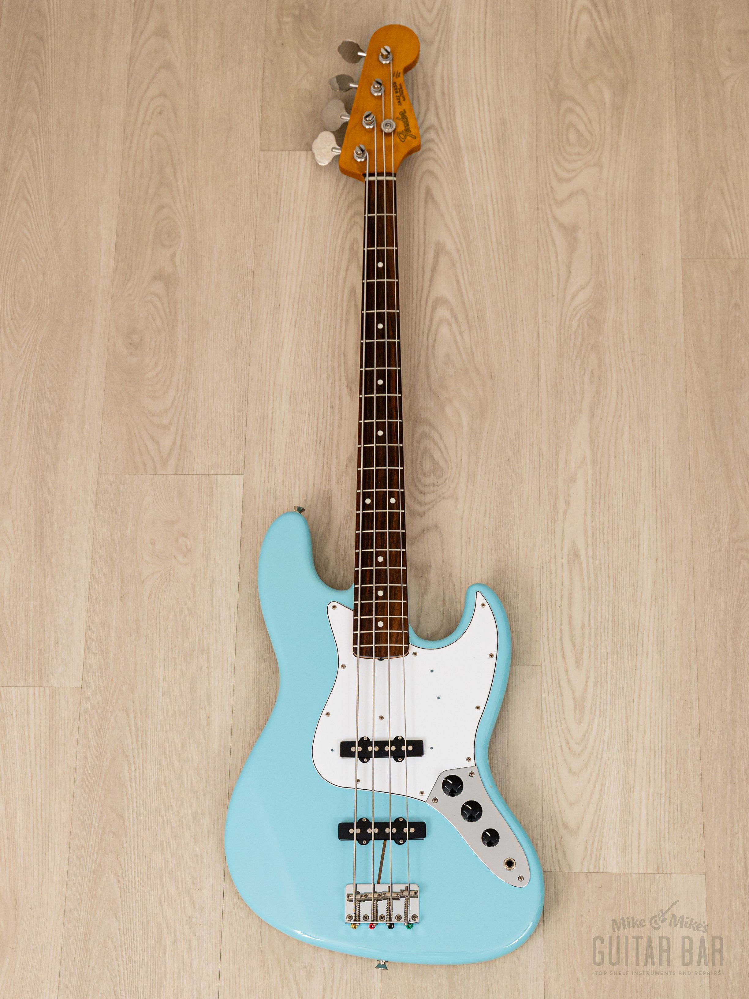 2011 Fender Jazz Bass ‘62 Vintage Reissue JB62 Daphne Blue, Japan MIJ