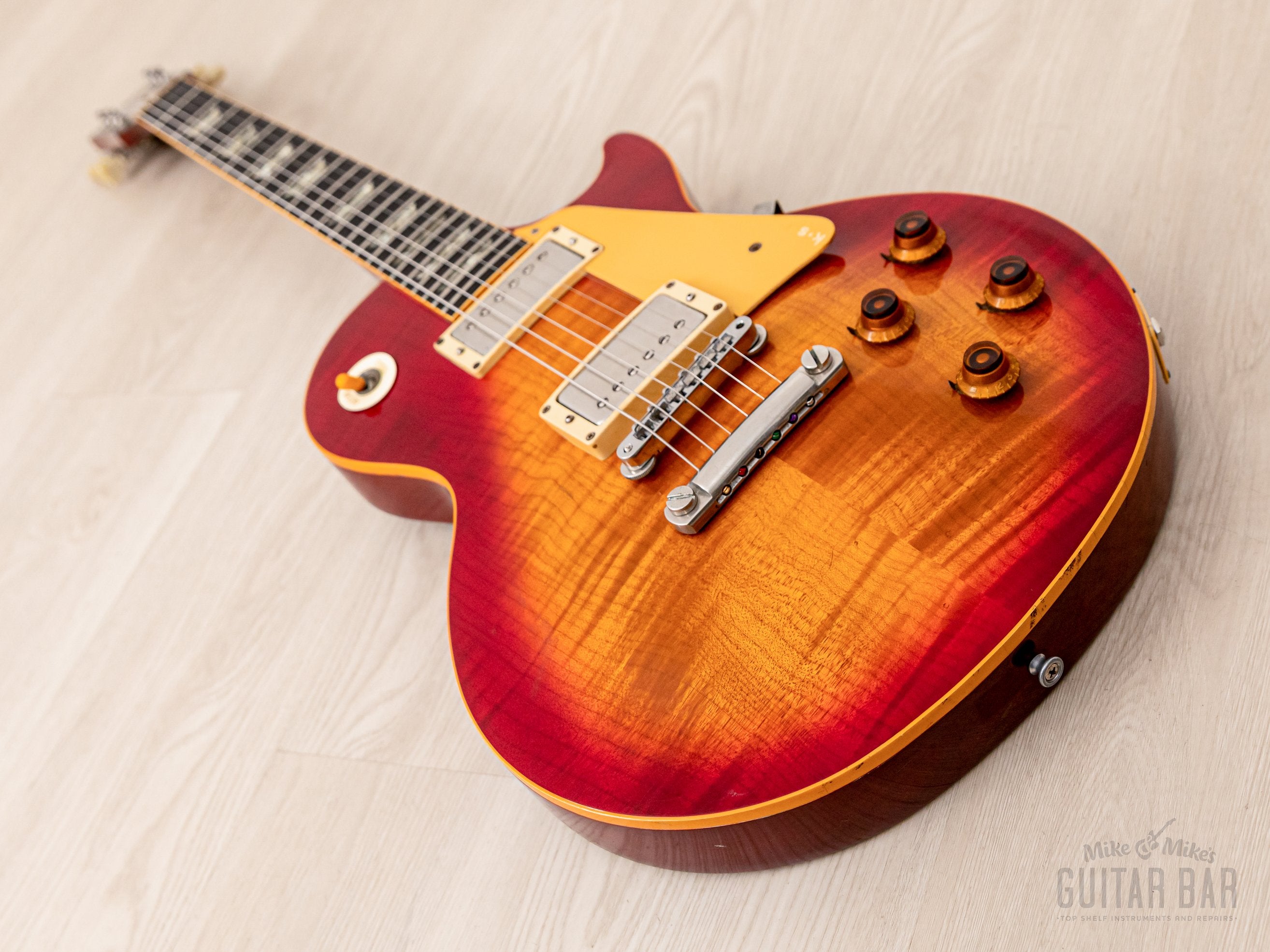 1983 Gibson Pre-Historic 1959 Les Paul Standard R9 Flame Top, 100% Original w/ Tim Shaw PAFs, Case