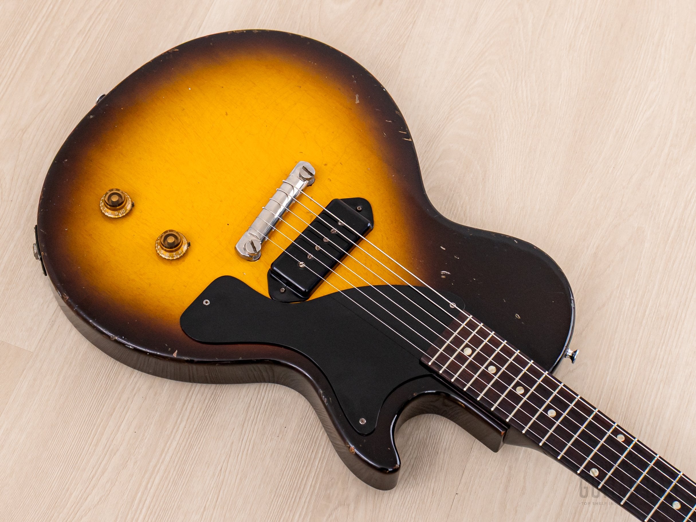 1957 Gibson Les Paul Junior Vintage Guitar Sunburst w/ Case