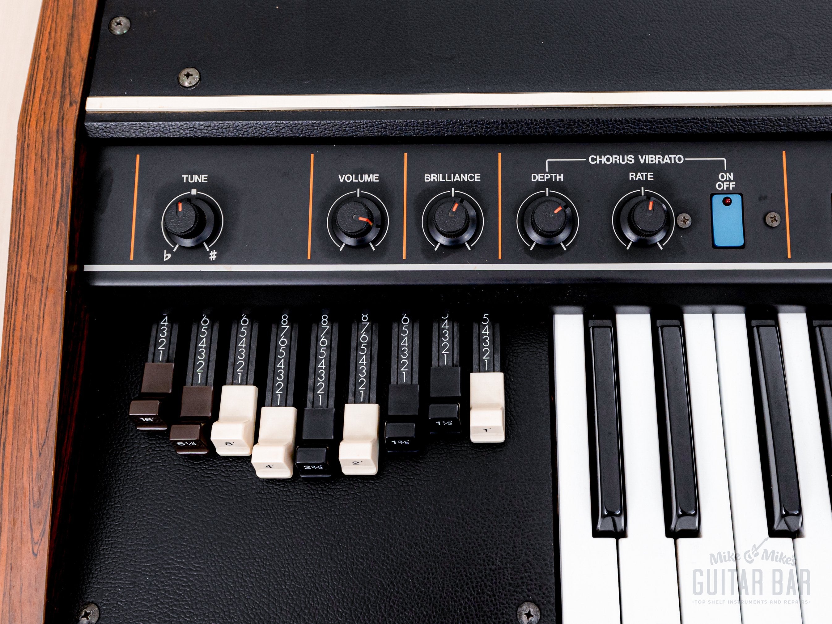 1970s Roland VK-1 Vintage Analog Drawbar Organ, Clean & Serviced w/ Ca