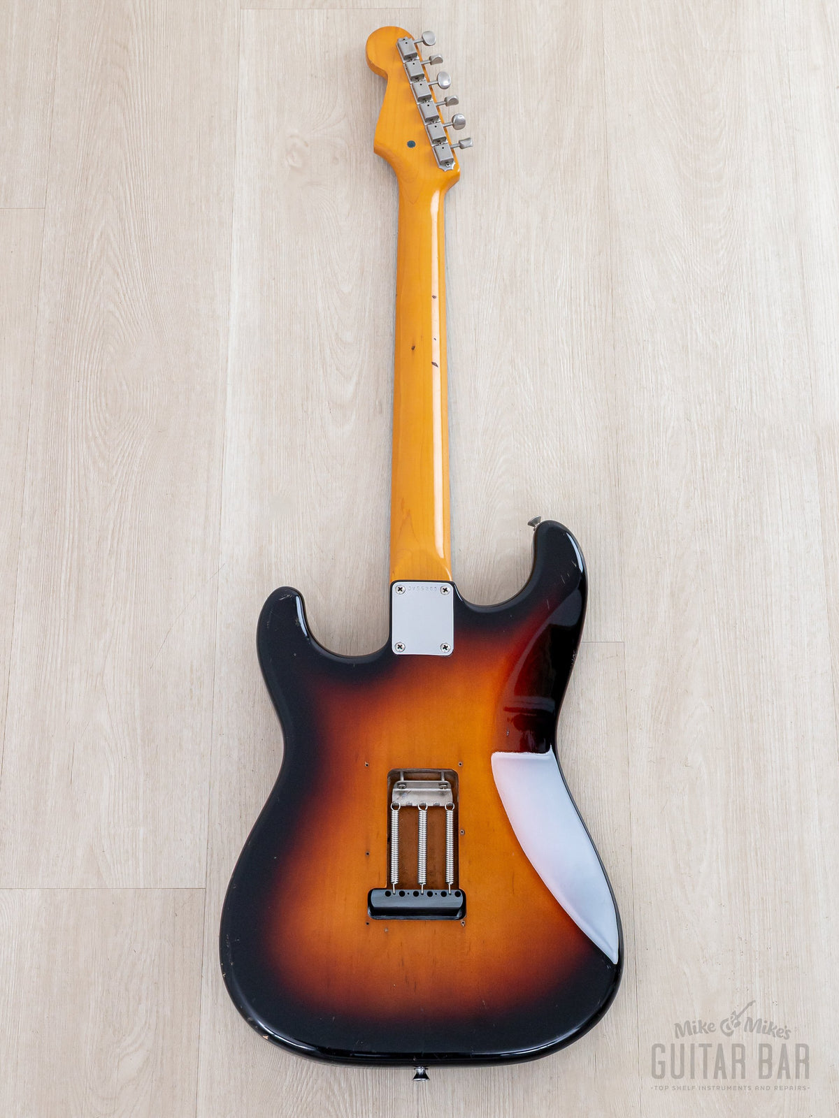 Squier JV Stratocaster full back view