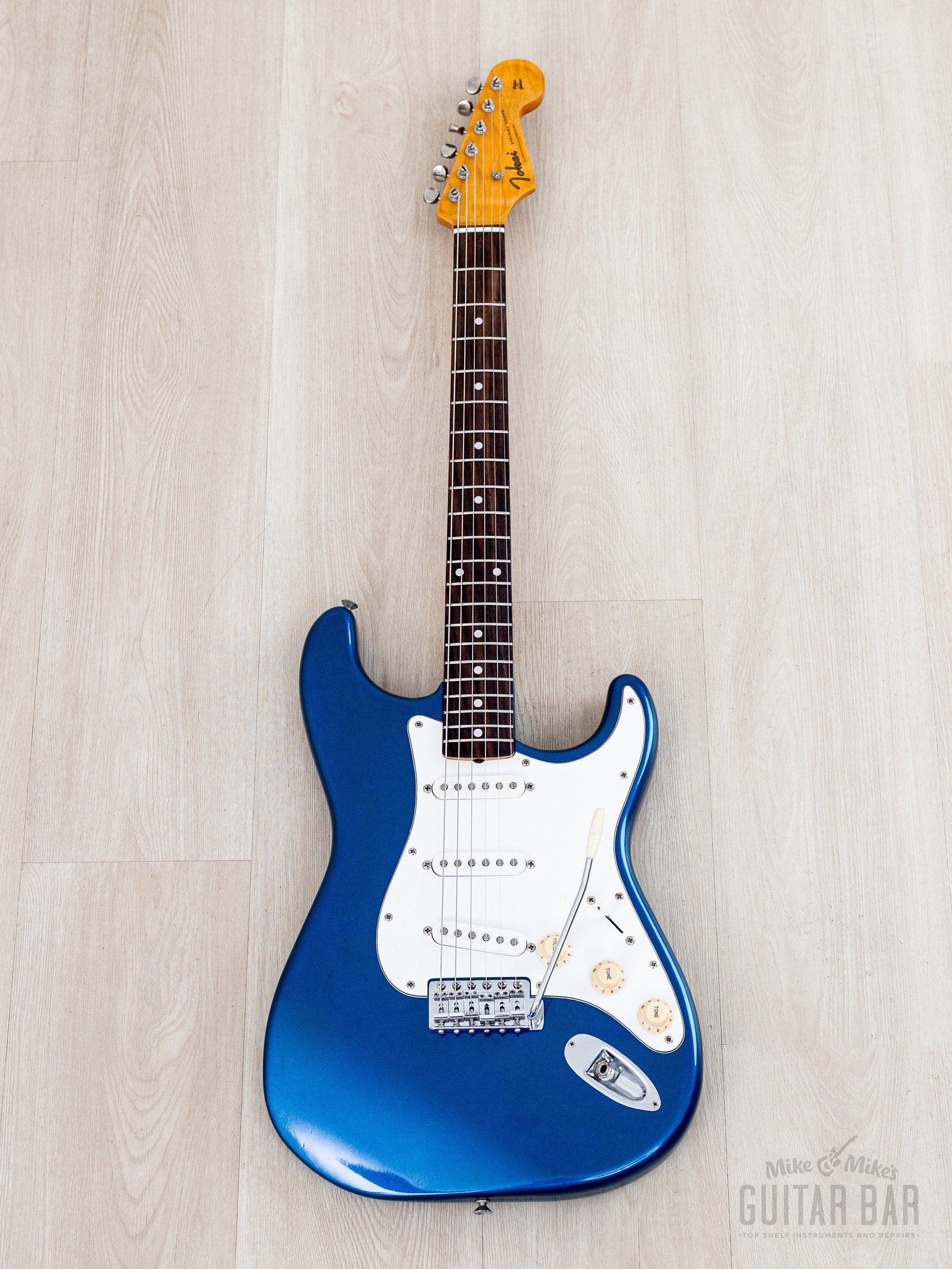 tokai Fenderスプリンギーサウンド ST60 1981 Tokai Springy Sound ST60 Vintage S-Style Guitar Metallic Blue, 10