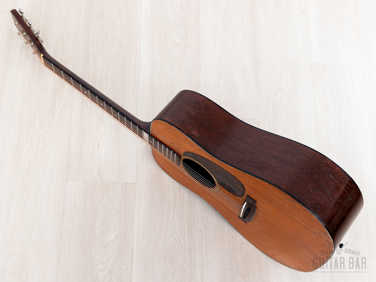 1960 Martin D-18 - side profile