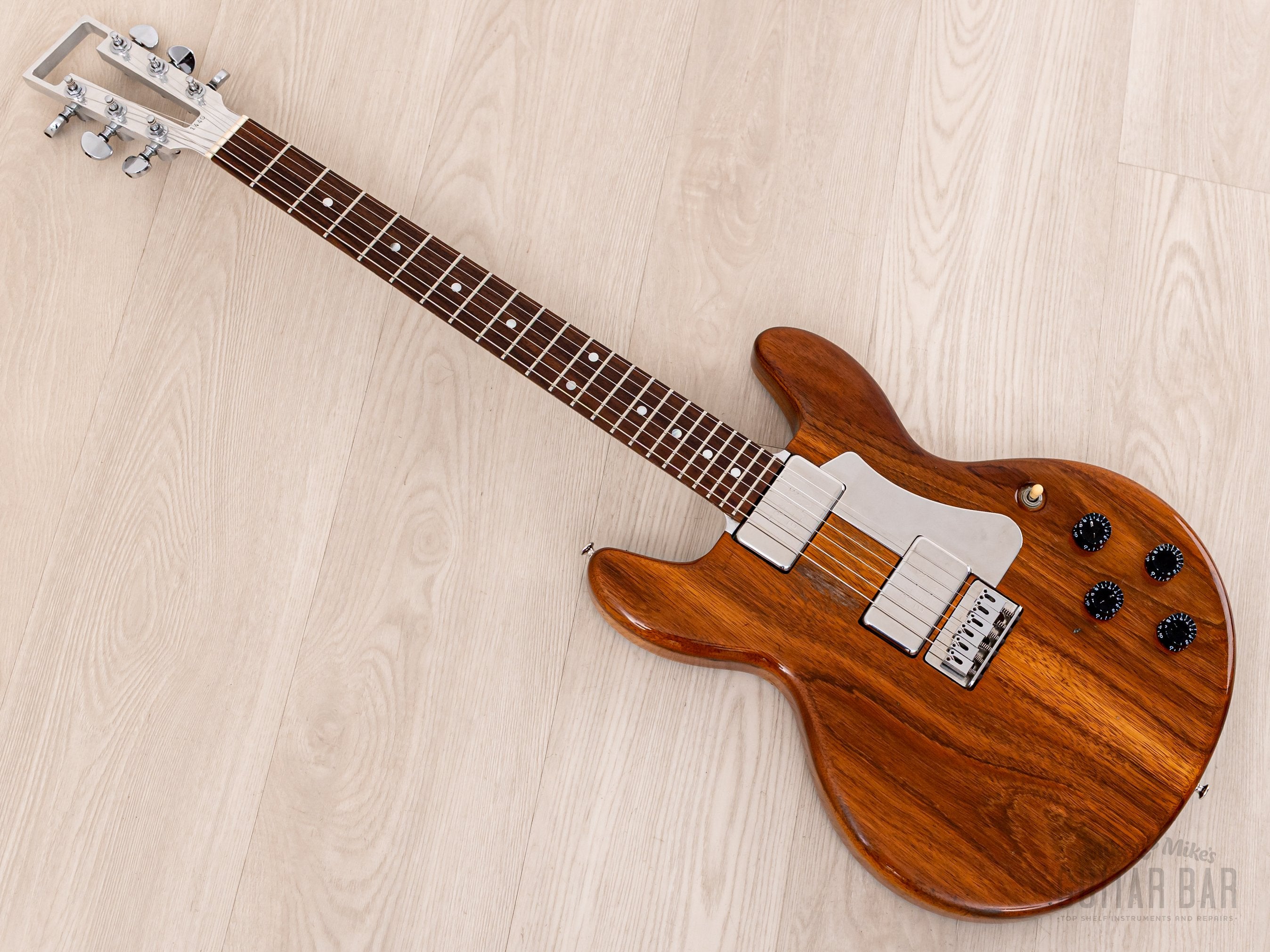 1978 Travis Bean TB1000S Standard Vintage Aluminum Neck Guitar, Koa Body, 100% Original w/ Case