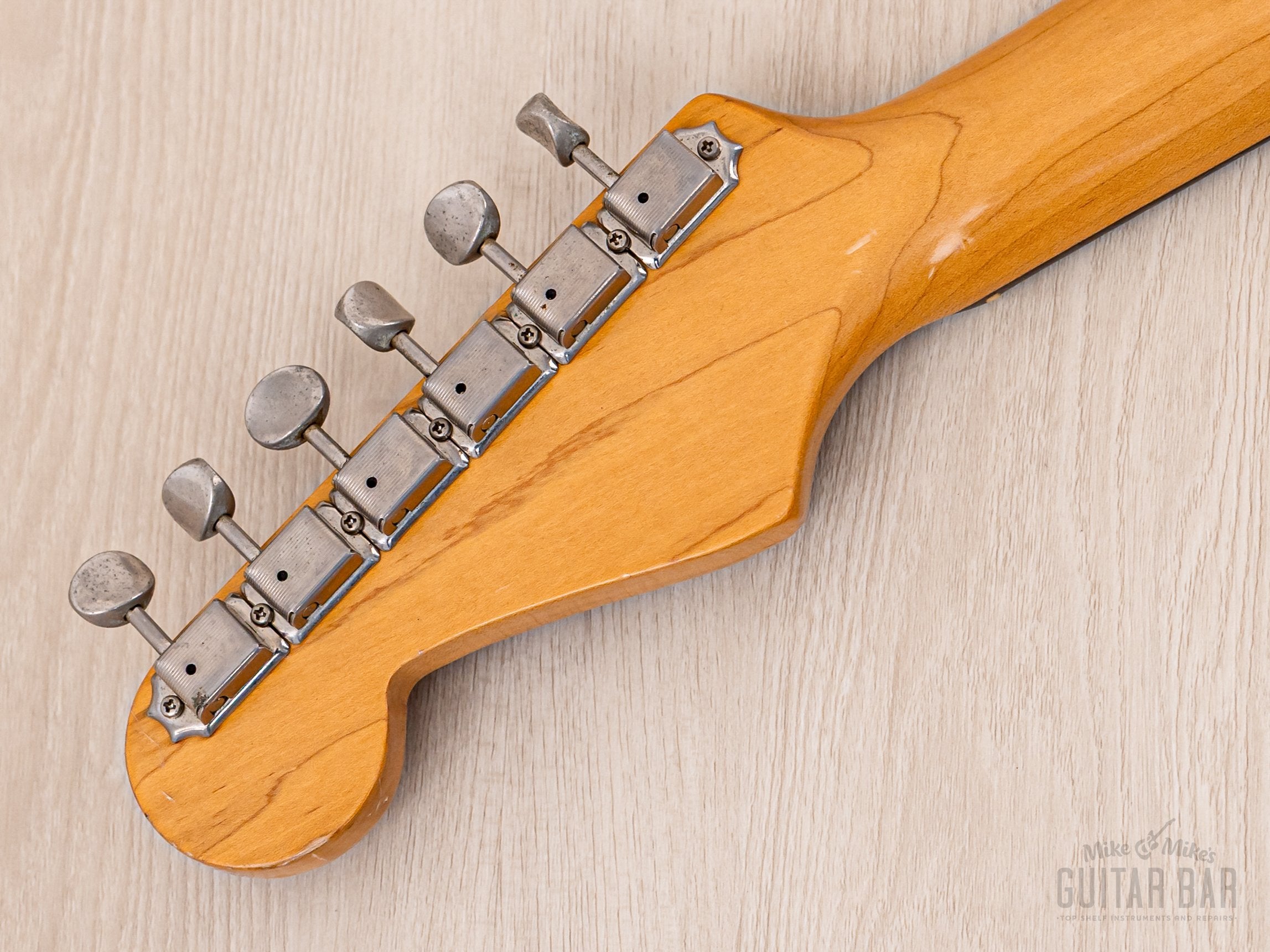 1991 Fender Order Made Stratocaster '62 Vintage Reissue Candy Apple Red + Headstock, Japan MIJ Fujigen
