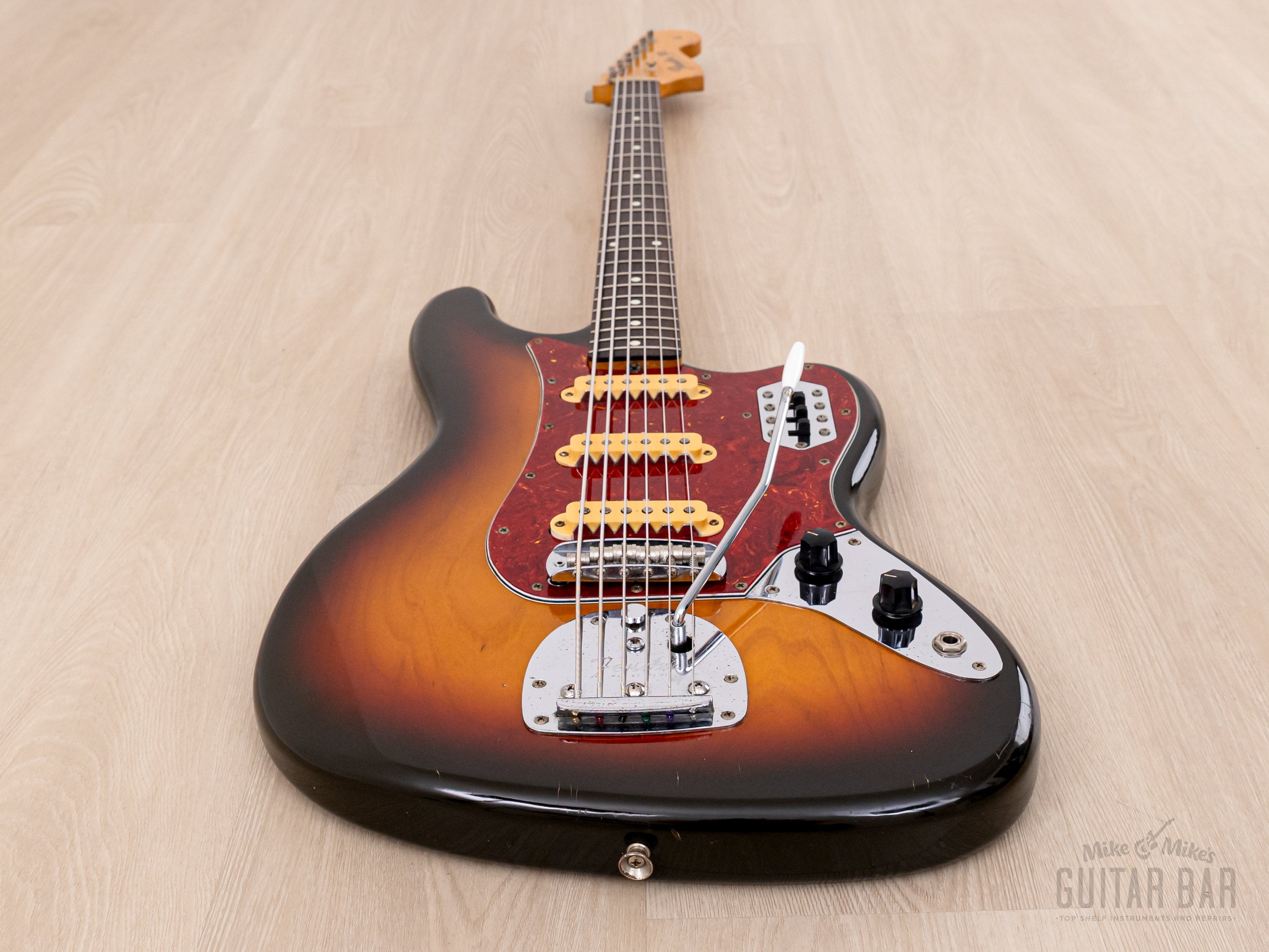 1992 Fender Custom Edition Bass VI Sunburst, 100% Original, Japan MIJ Fujigen