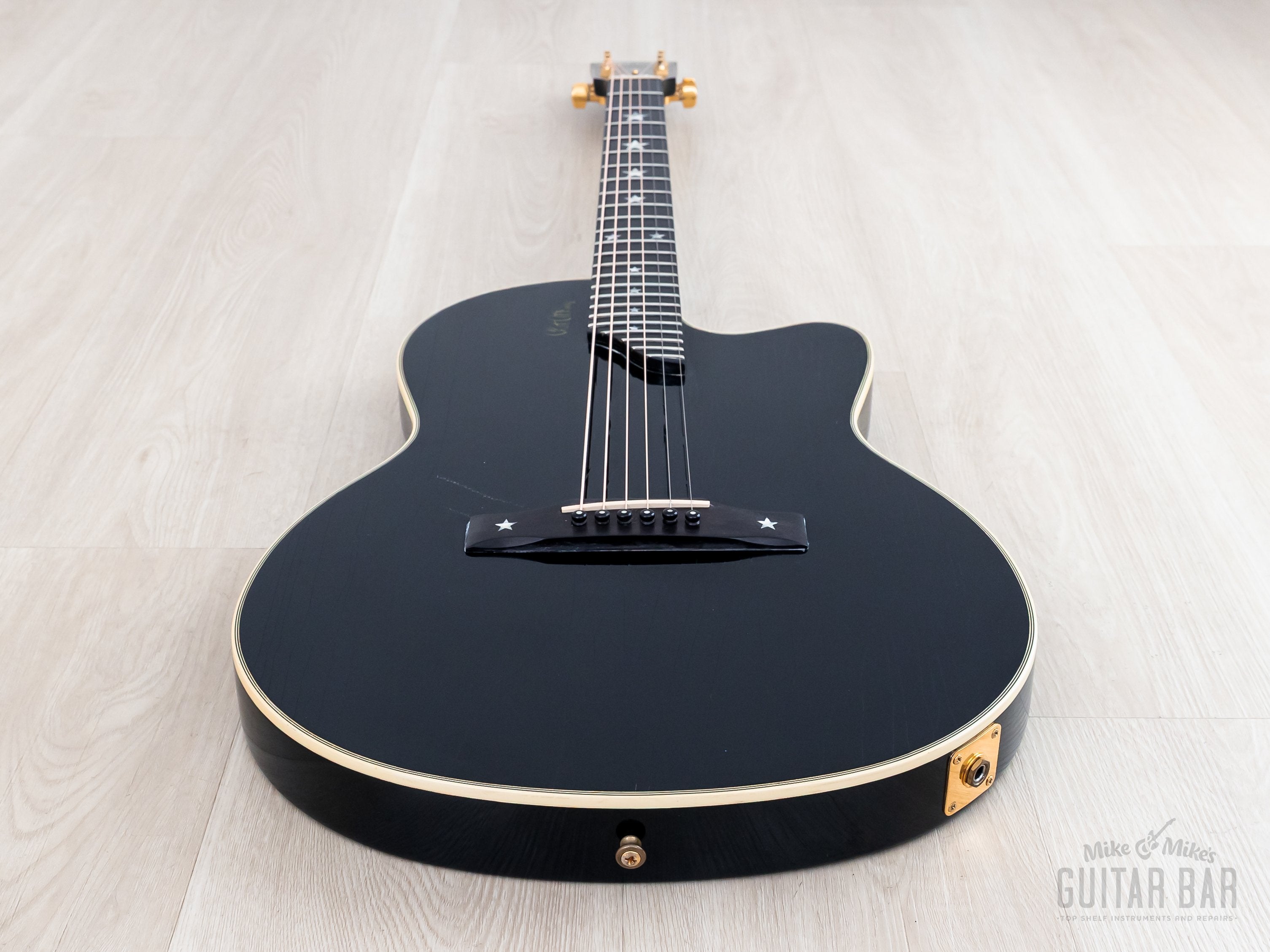 1997 Gibson Chet Atkins SST Ebony Acoustic Electric Steel String Guita