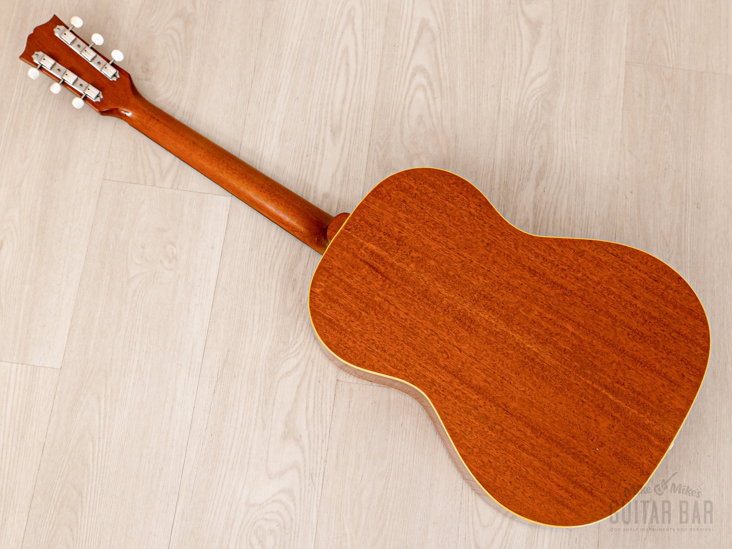 1957 Gibson LG-3 Vintage Acoustic Guitar X-Braced Natural, Collector-Grade w/ Case, LG-2