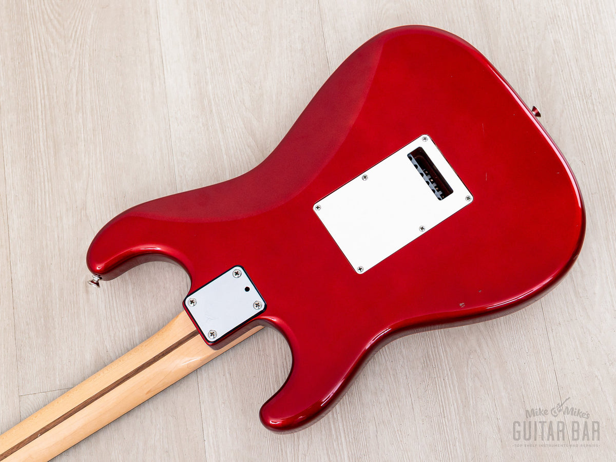 Back of body close-up with tremolo cover