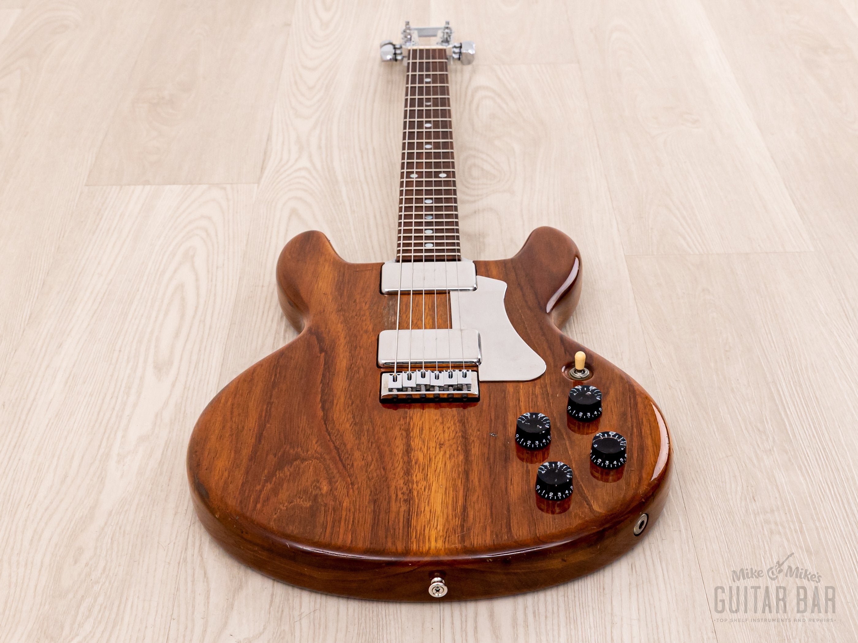 1978 Travis Bean TB1000S Standard Vintage Aluminum Neck Guitar, Koa Body, 100% Original w/ Case