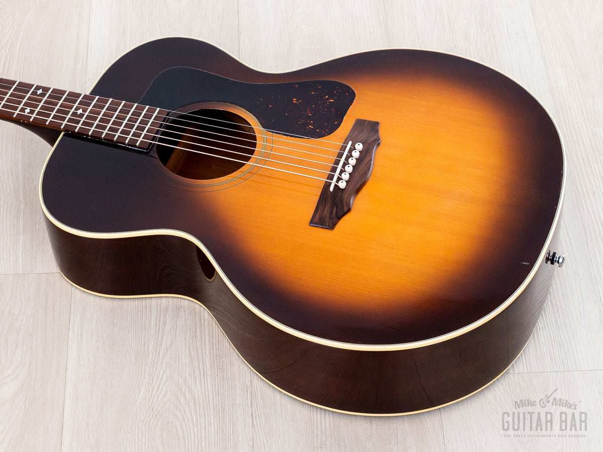 Guild F-42 top and side, low angle