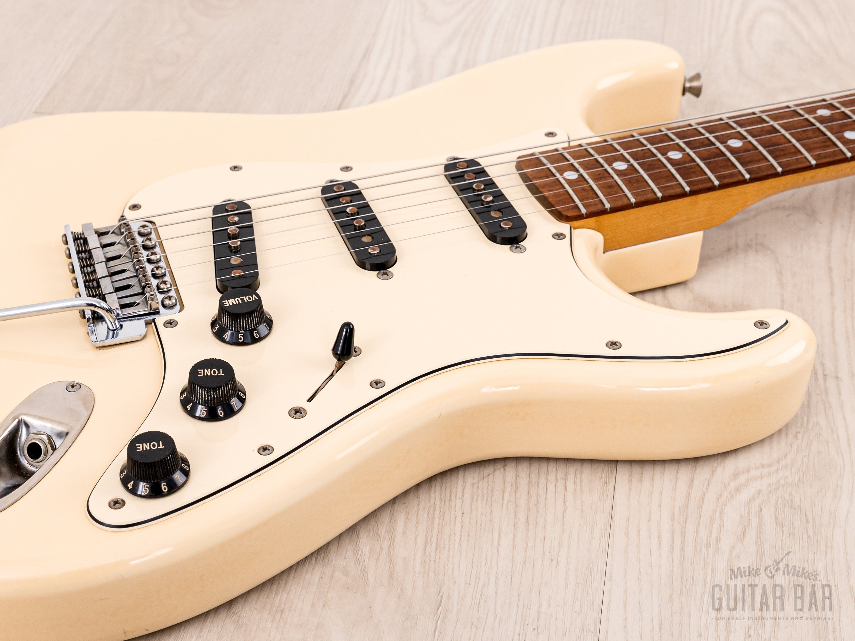 1999 Fender '72 Stratocaster ST72-58US Olympic White w/ American Vintage 57/62, Japan CIJ, Blackmore