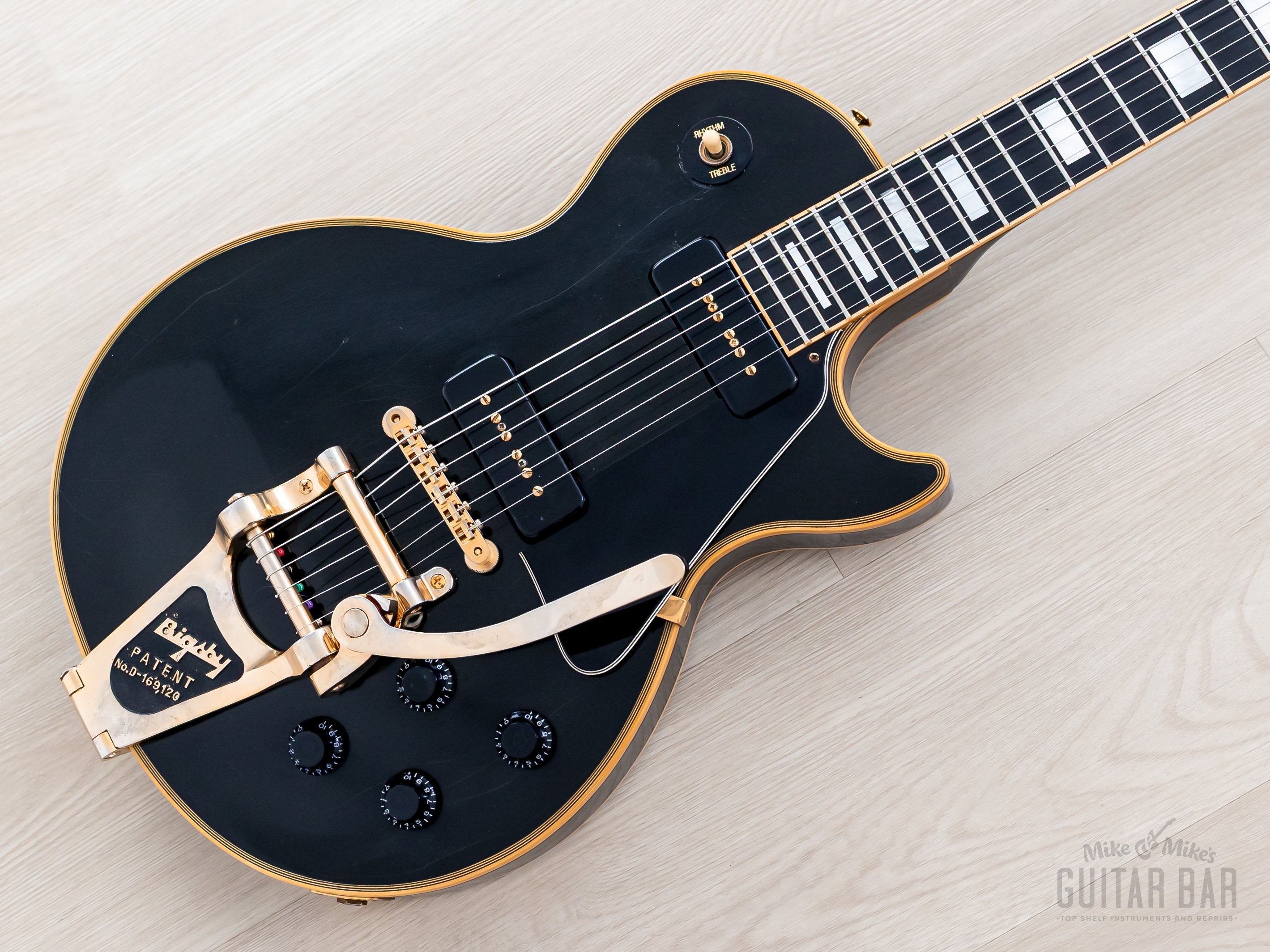 1991 Gibson Custom Shop Edition Pre-Historic '54 Les Paul Custom Black