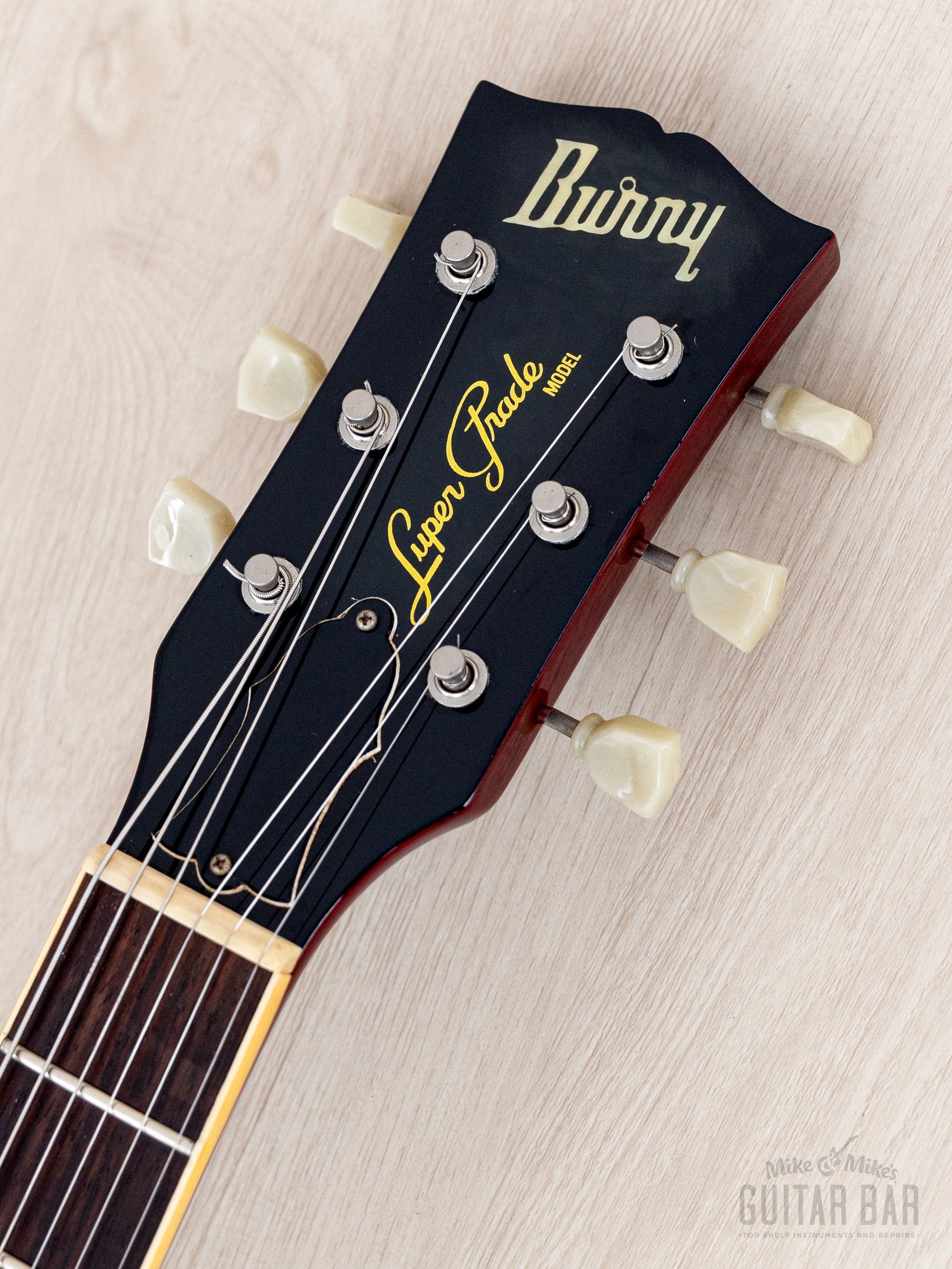 1989 Burny Super Grade RLG-60 '59 Model Burst w/ VH-1 Humbuckers, Japa