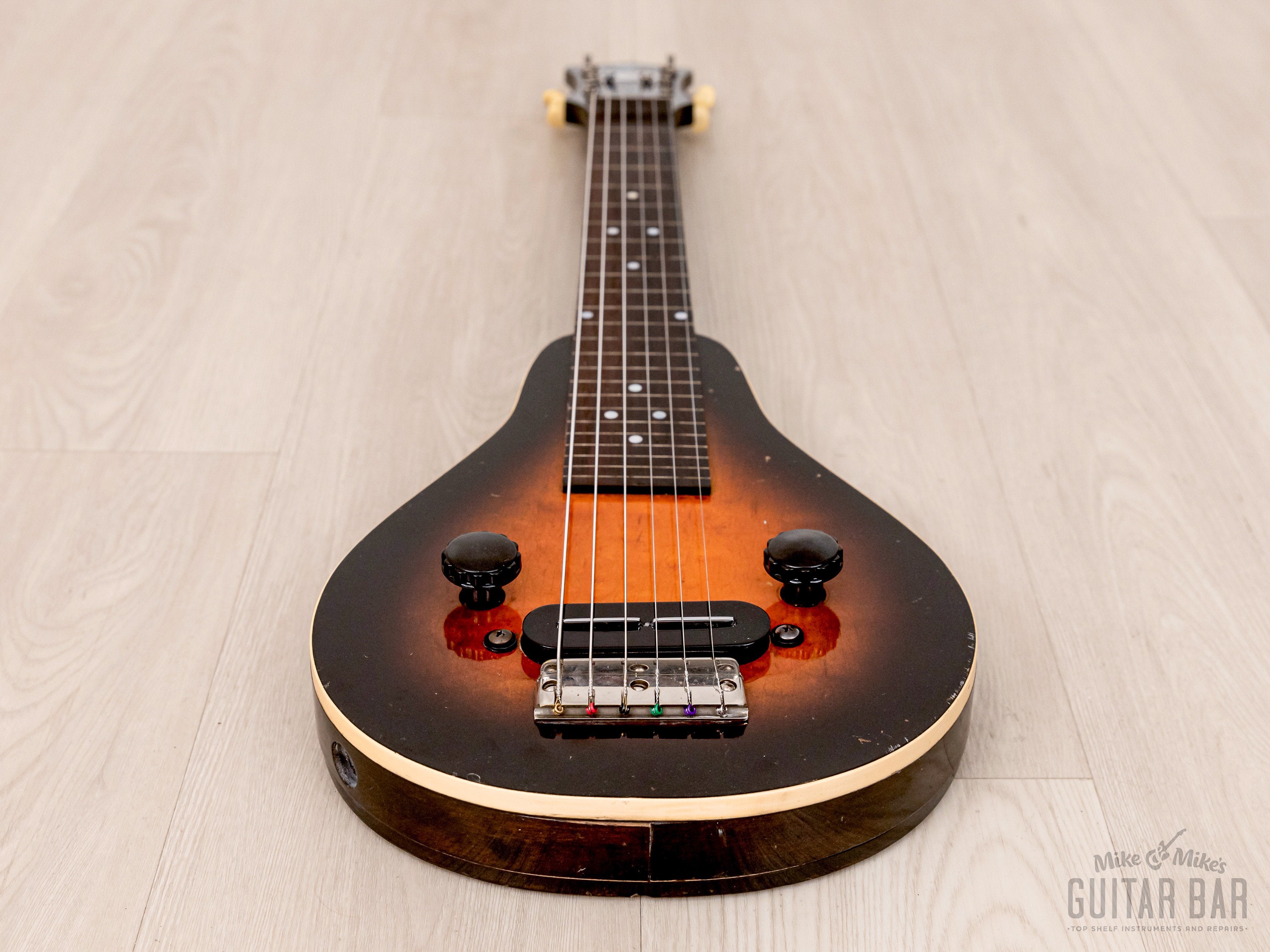 1938 Recording King by Gibson Roy Smeck AB104 Vintage Lap Steel w/ Tweed Case