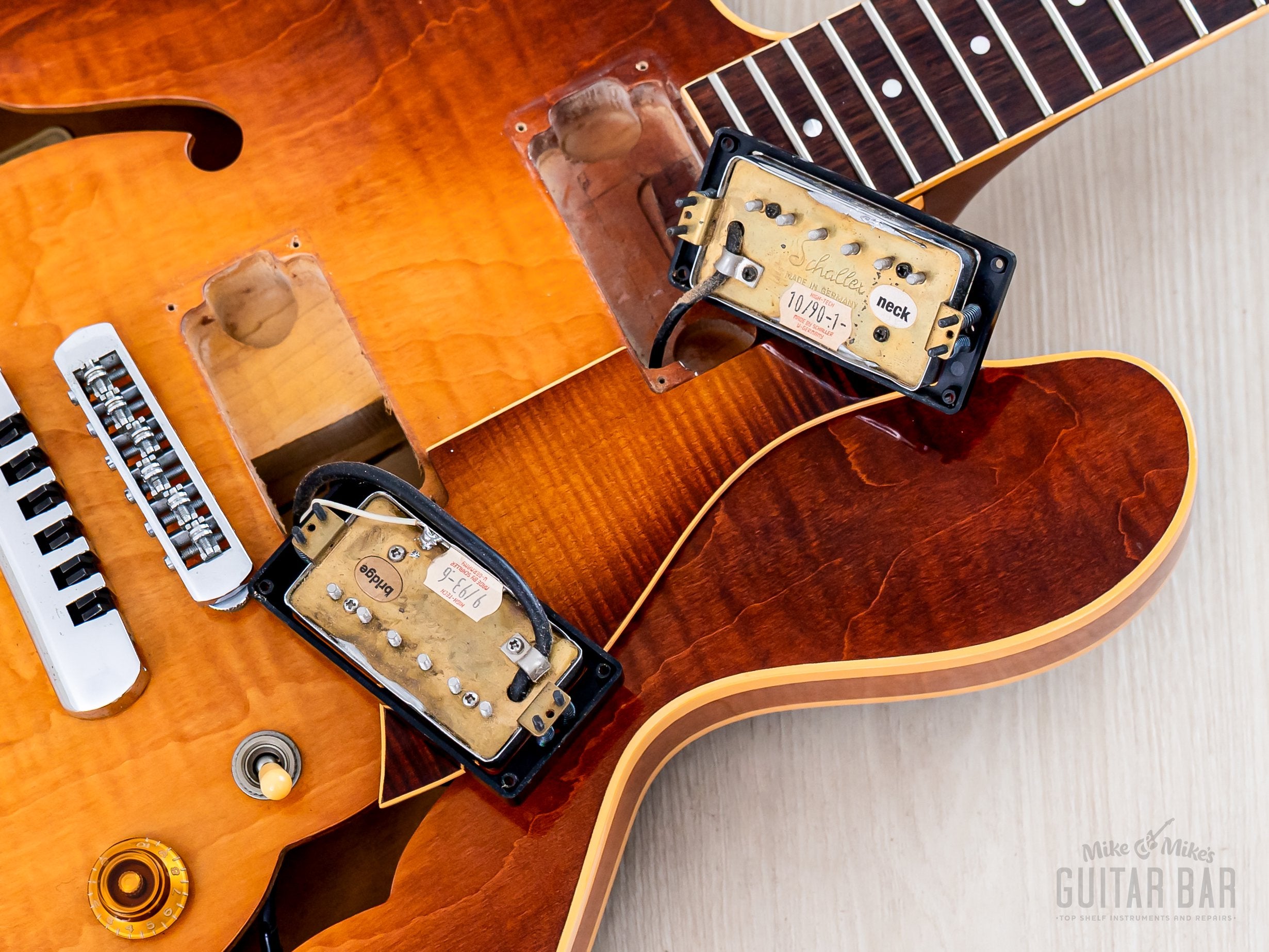 1995 Heritage H-540 Custom Limited Edition ES-Style Semi-Hollow Guitar