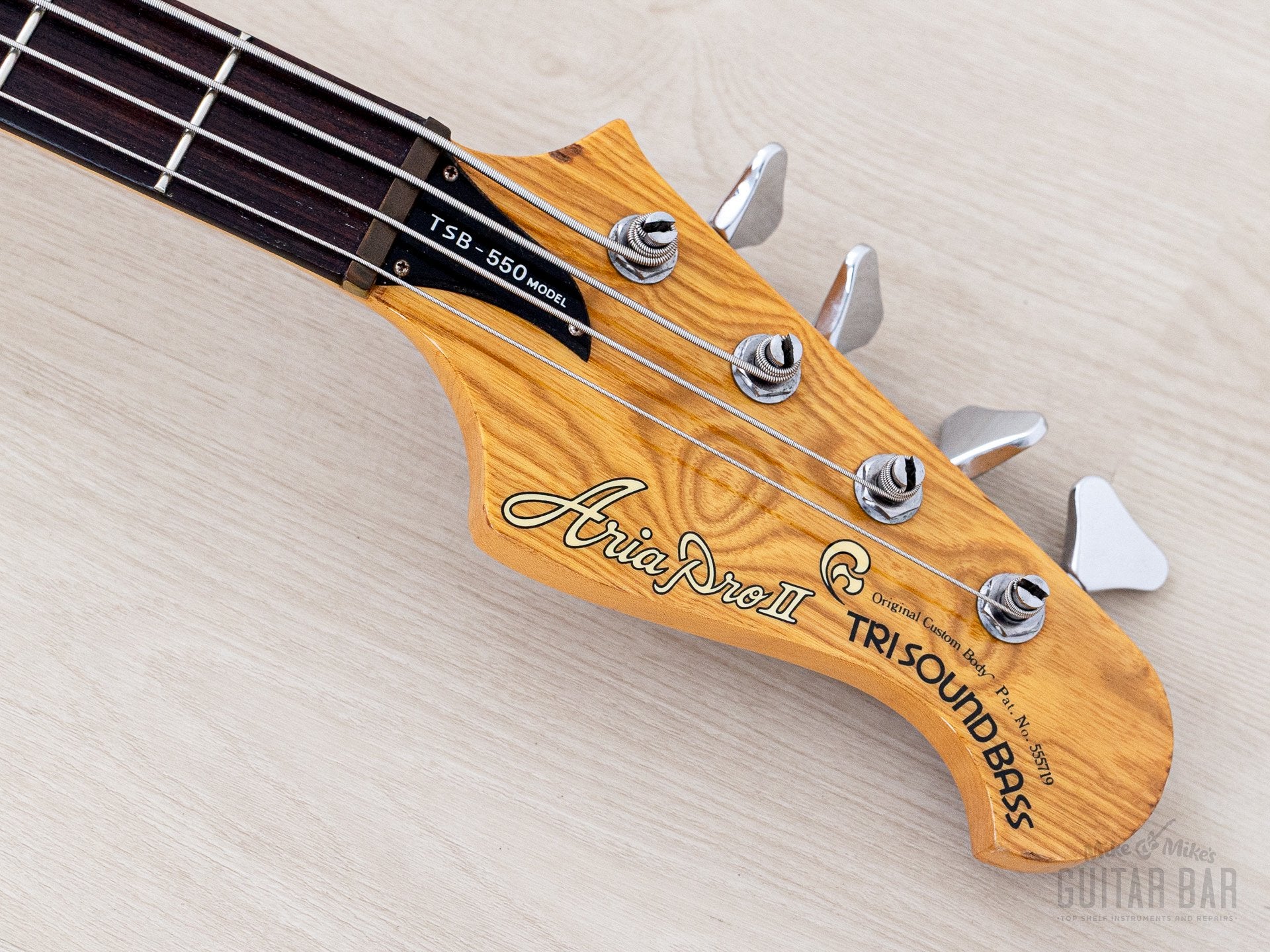 1980 Aria Pro II Thor Sound TSB-550 Neck Through Vintage Bass, Japan M