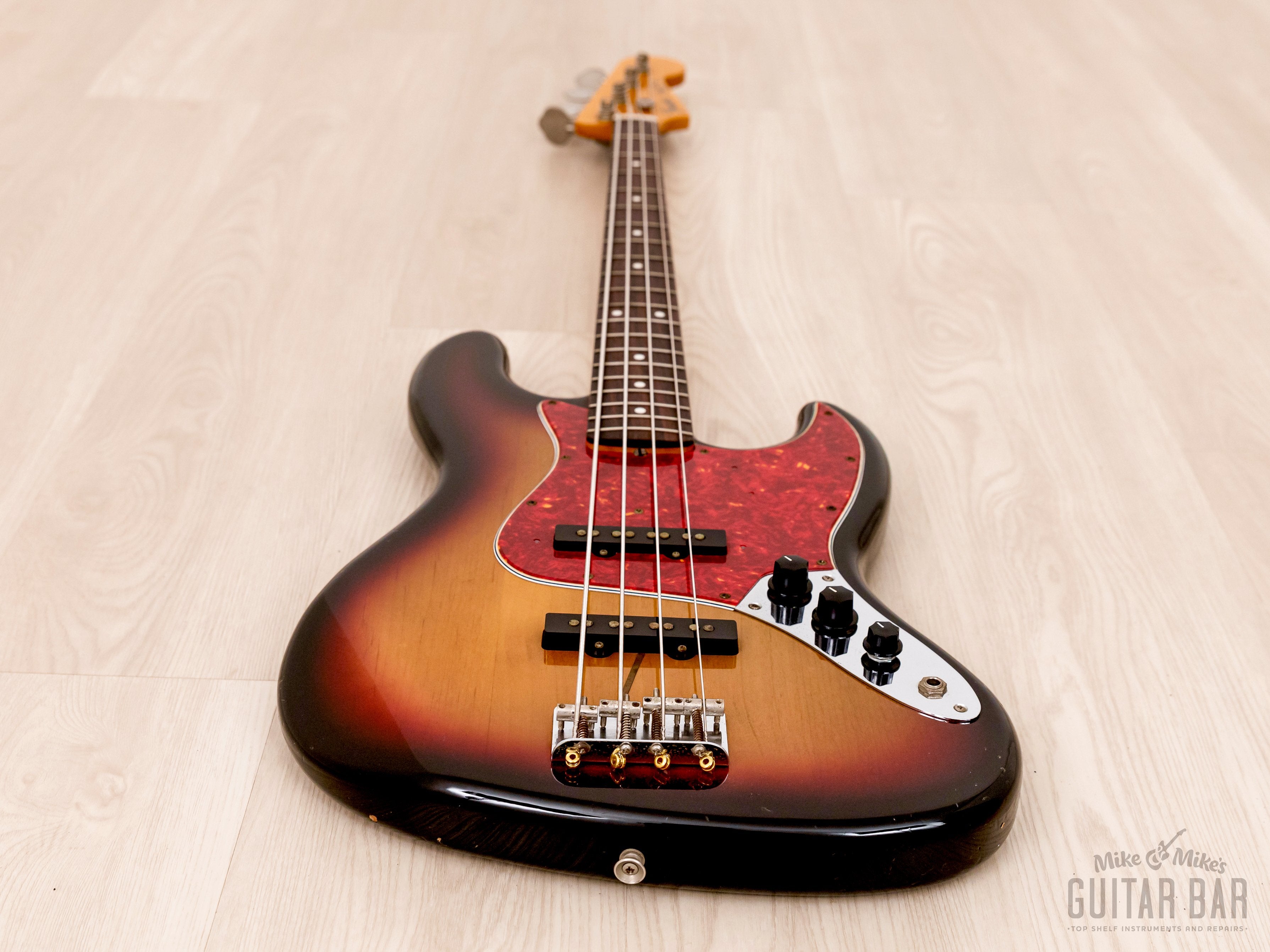 2000 Fender Jazz Bass '62 Vintage Reissue JB62-58 Sunburst, Japan CIJ