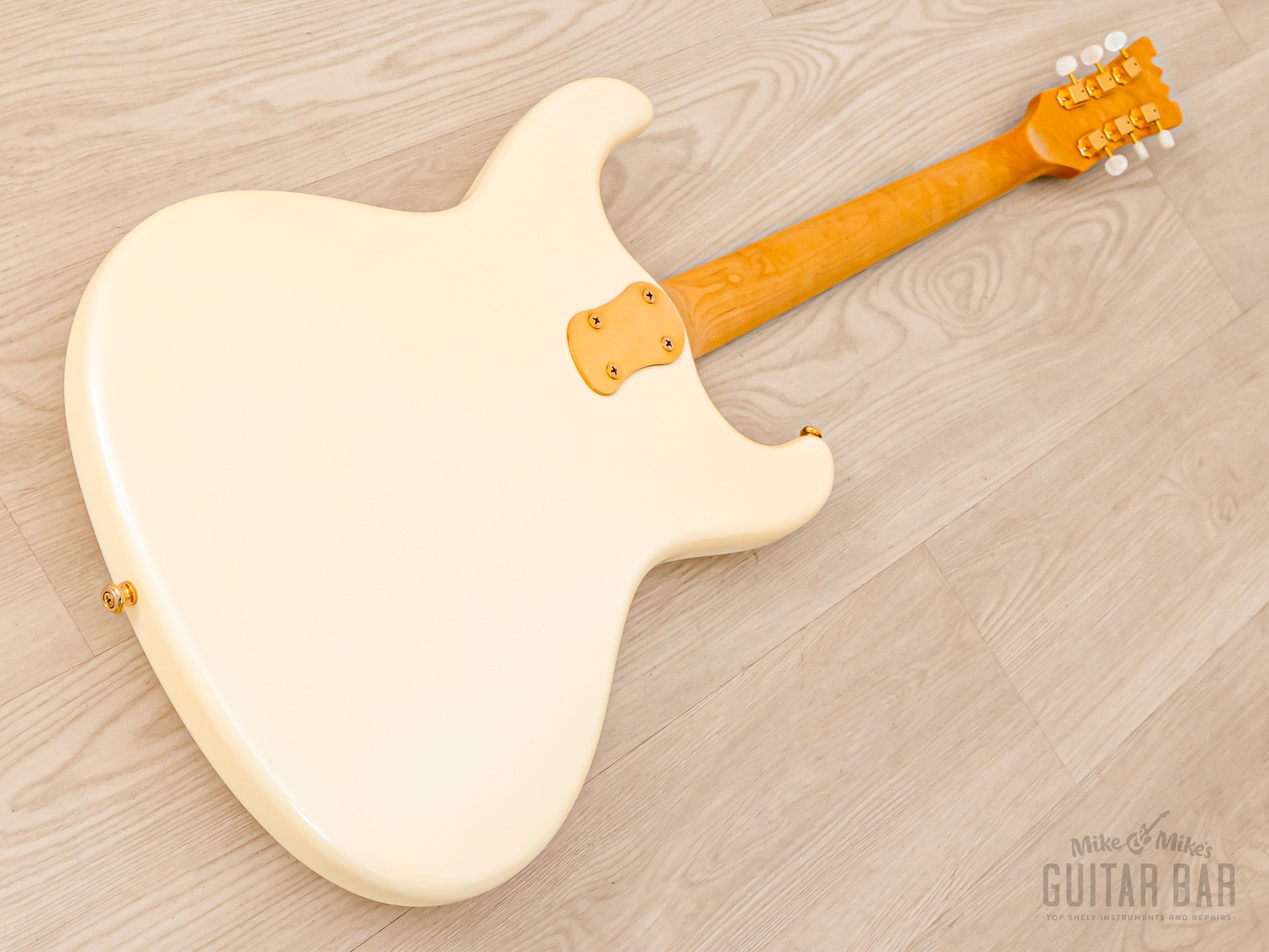 2000s Mosrite Ventures Model Super Custom '65 Pearl White w/ Gold Hard
