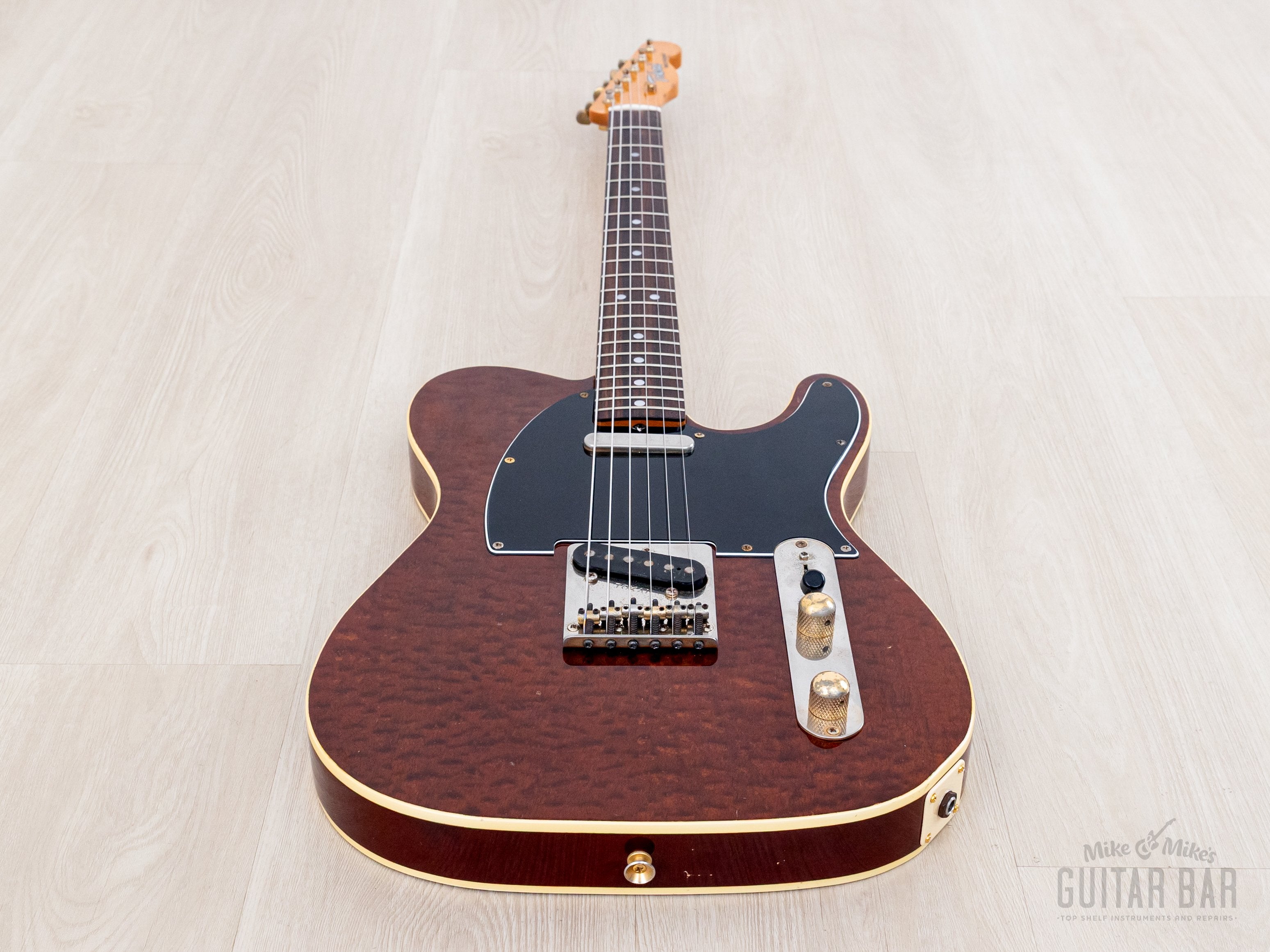 1984 Tokai Breezysound TTE60 TM T-Style Custom Vintage Guitar Tortoise