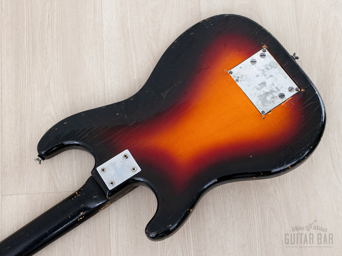 1960s Hofner 172/S back of body close-up