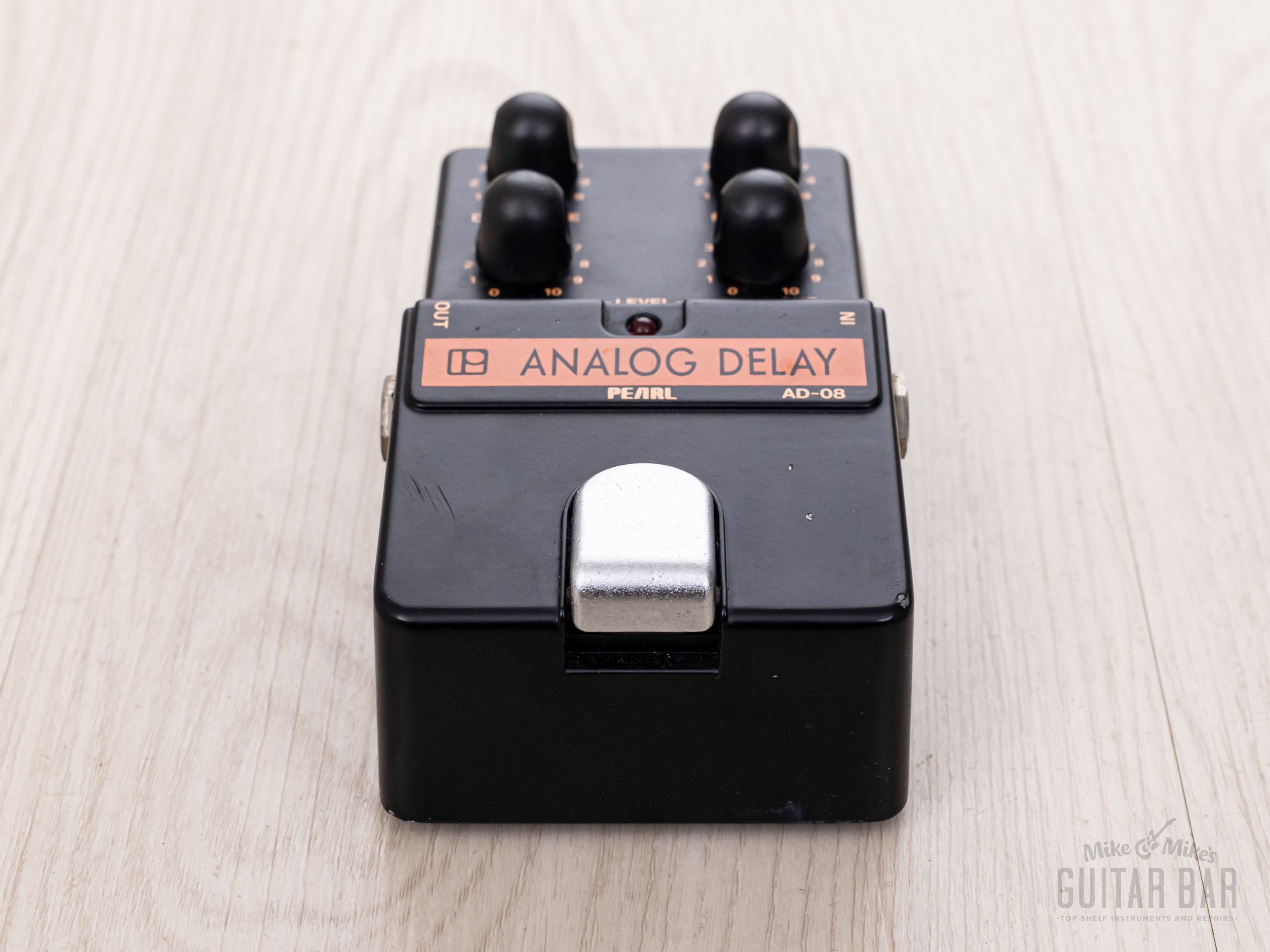 1980s Pearl AD-08 Analog Delay Vintage Effects Pedal Near-Mint w/ MN3102 BBD, Japan