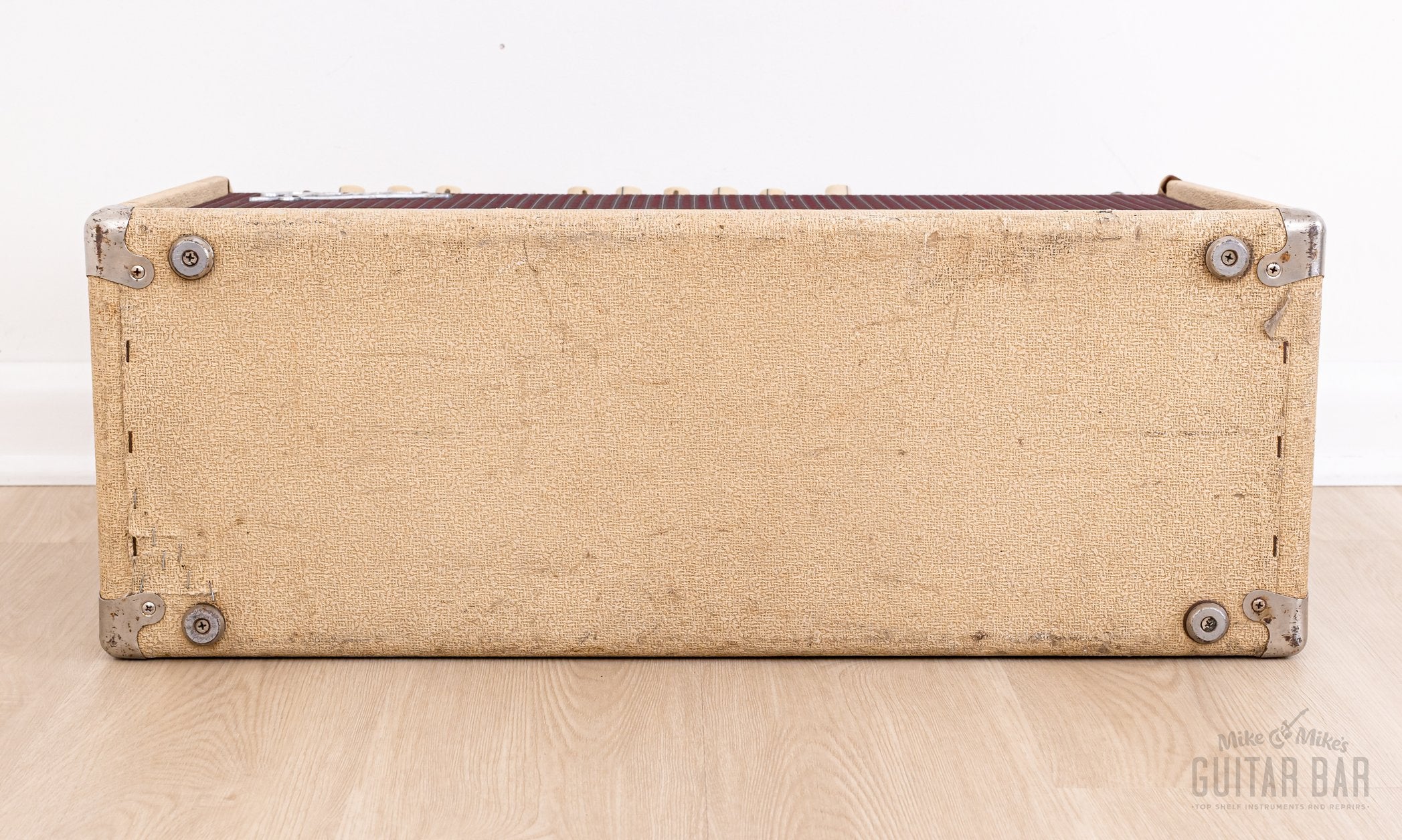 1960 Fender Twin Blonde Brown Panel Pre-CBS Tube Amp w/ 6G8 Circuit, Jensen P12N Speakers
