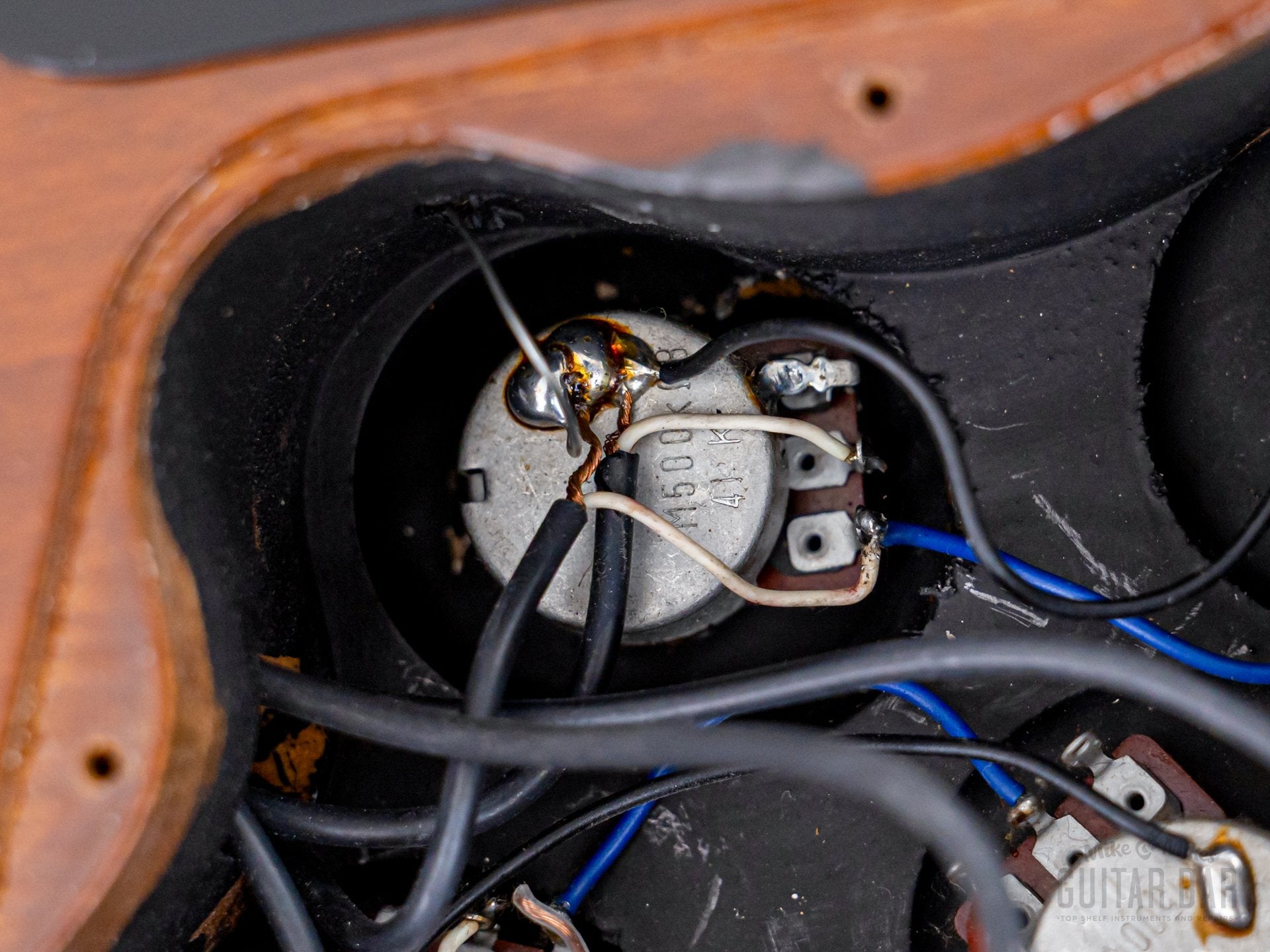 1984 Fernandes Burny Jeff Watson Signature LG-65JW Goldtop w/ Case, Ni