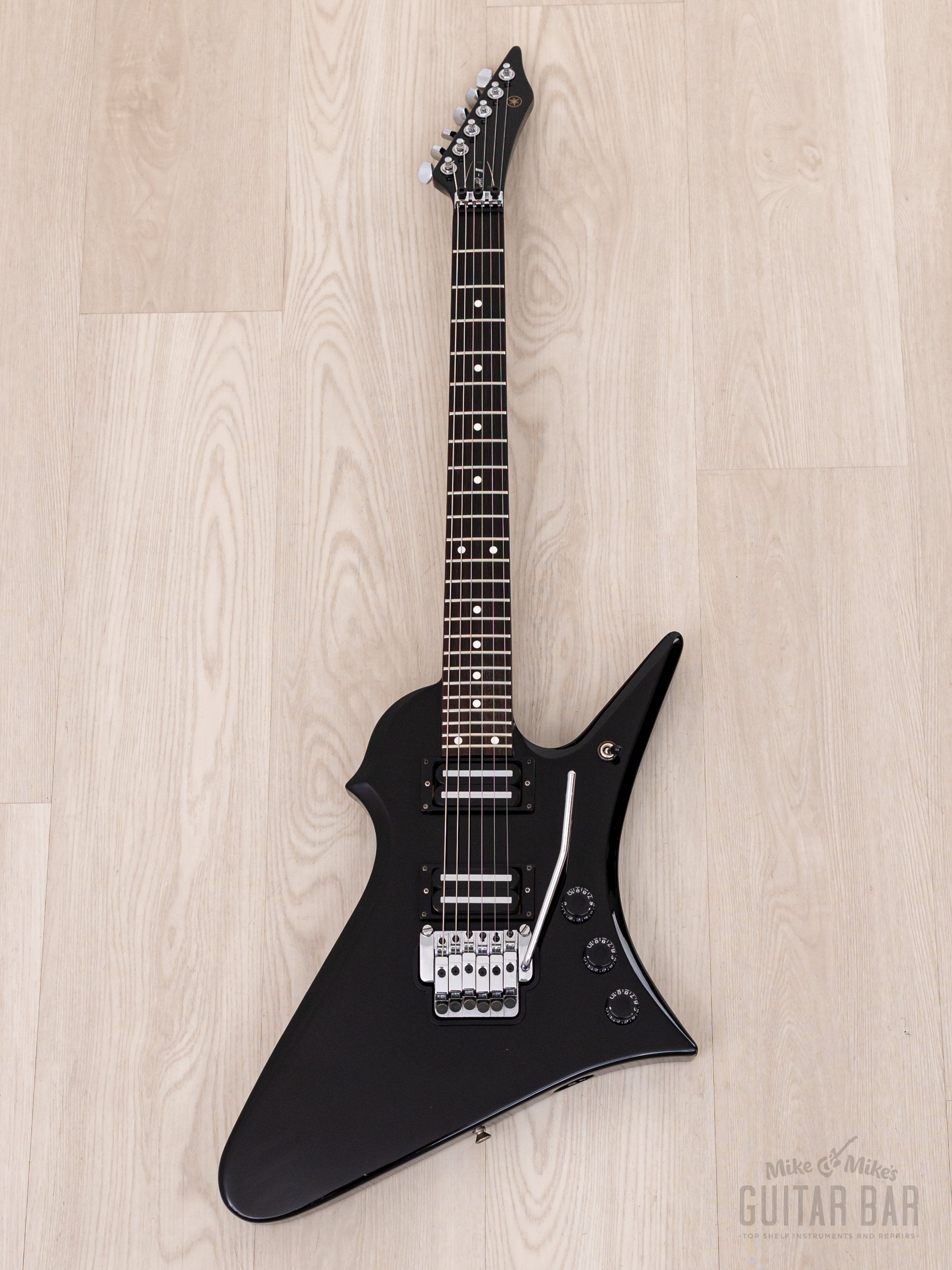 1988 Yamaha HR-III Vintage Guitar Black, Kyoji Yamamoto Bow Wow