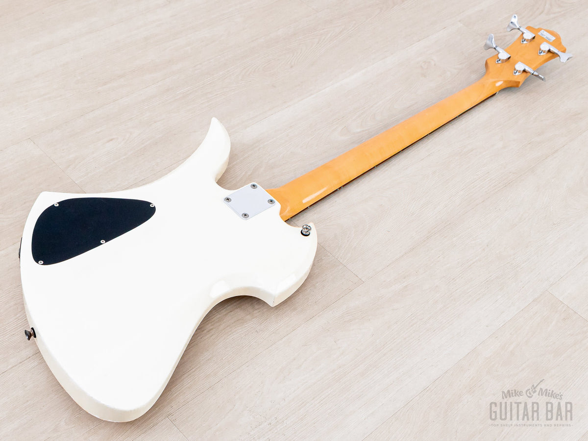 Back of the body angled view