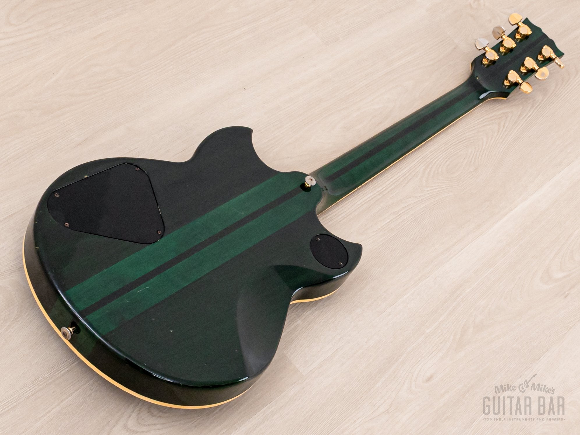 1982 Yamaha SG1500 Vintage Neck Through Guitar Jade Green