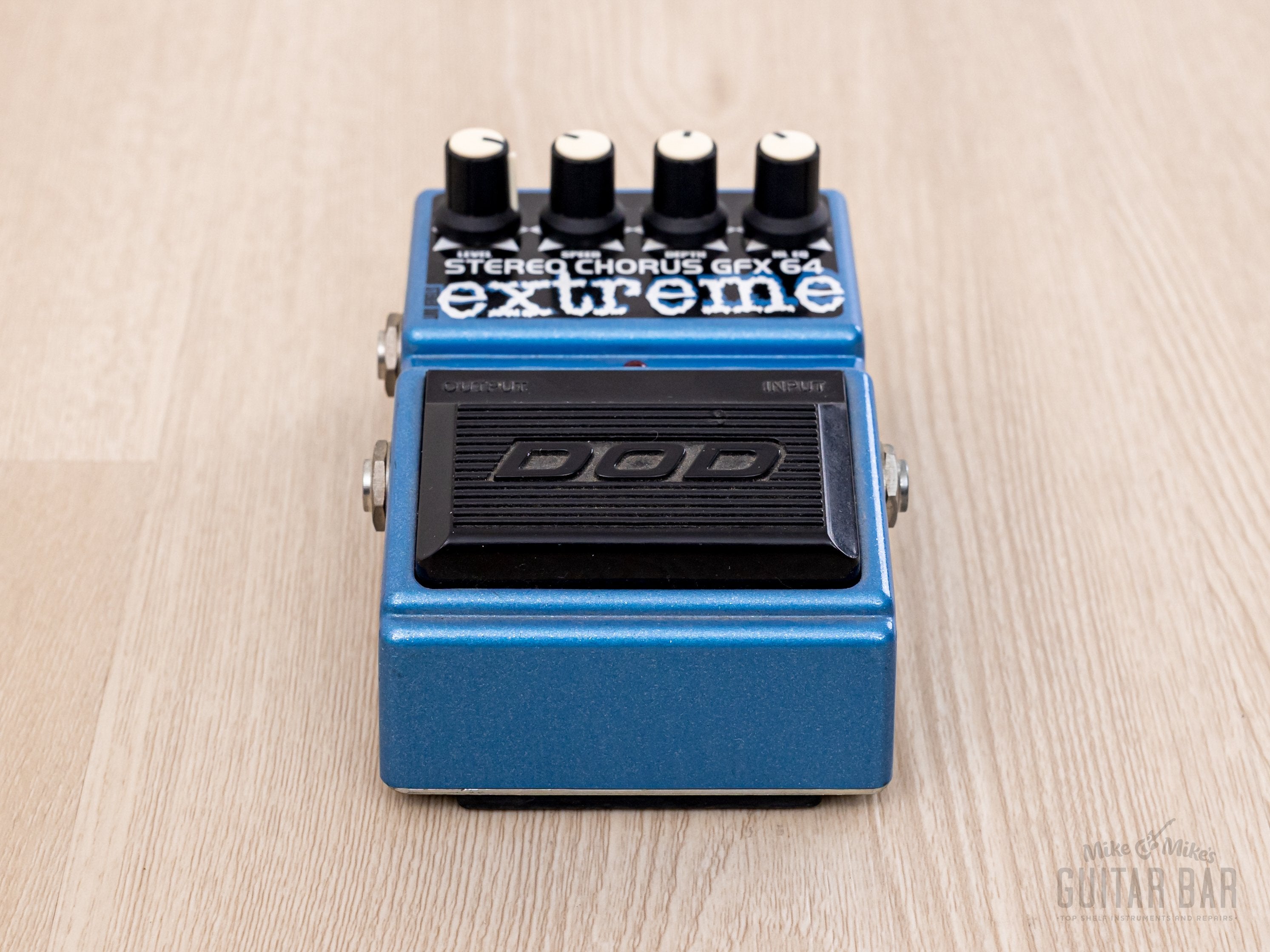 1990s DOD Extreme GFX64 Stereo Chorus Guitar Effects Pedal w/ Box, Paperwork