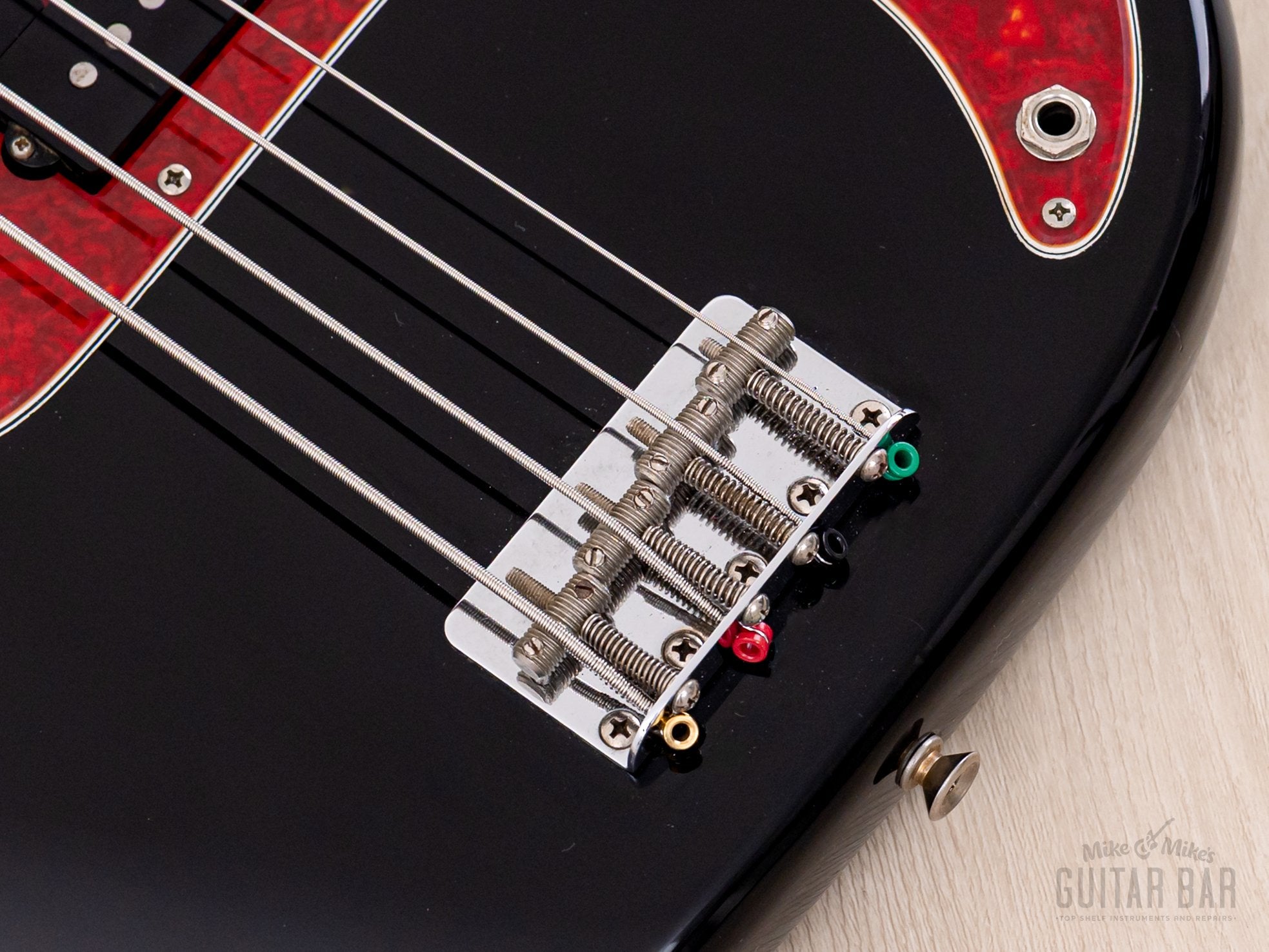 1983 Squier by Fender JV Precision Bass '62 Vintage Reissue SPB-50 Black w/ Case, Japan MIJ Fujigen
