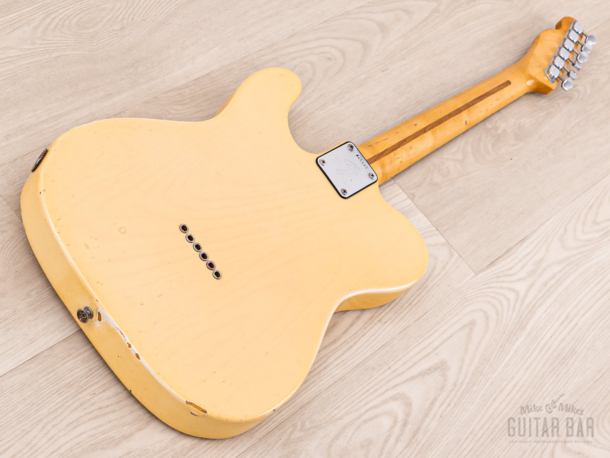1973 Fender Telecaster Vintage Electric Guitar, Blonde w/ Rosewood Board & Case
