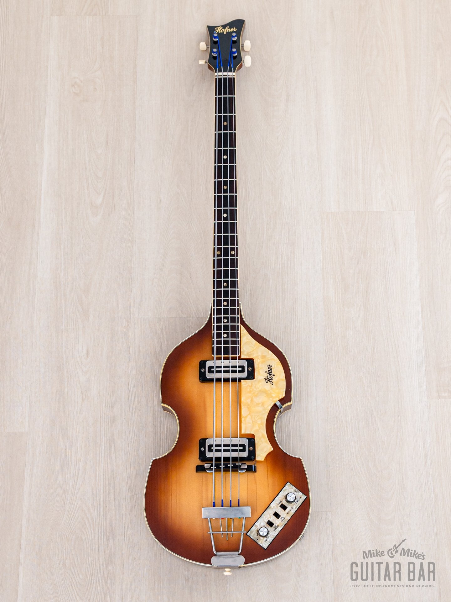 1970s Hofner 500/1 Beatle Bass Vintage Violin Bass 100% Original w/ Bl