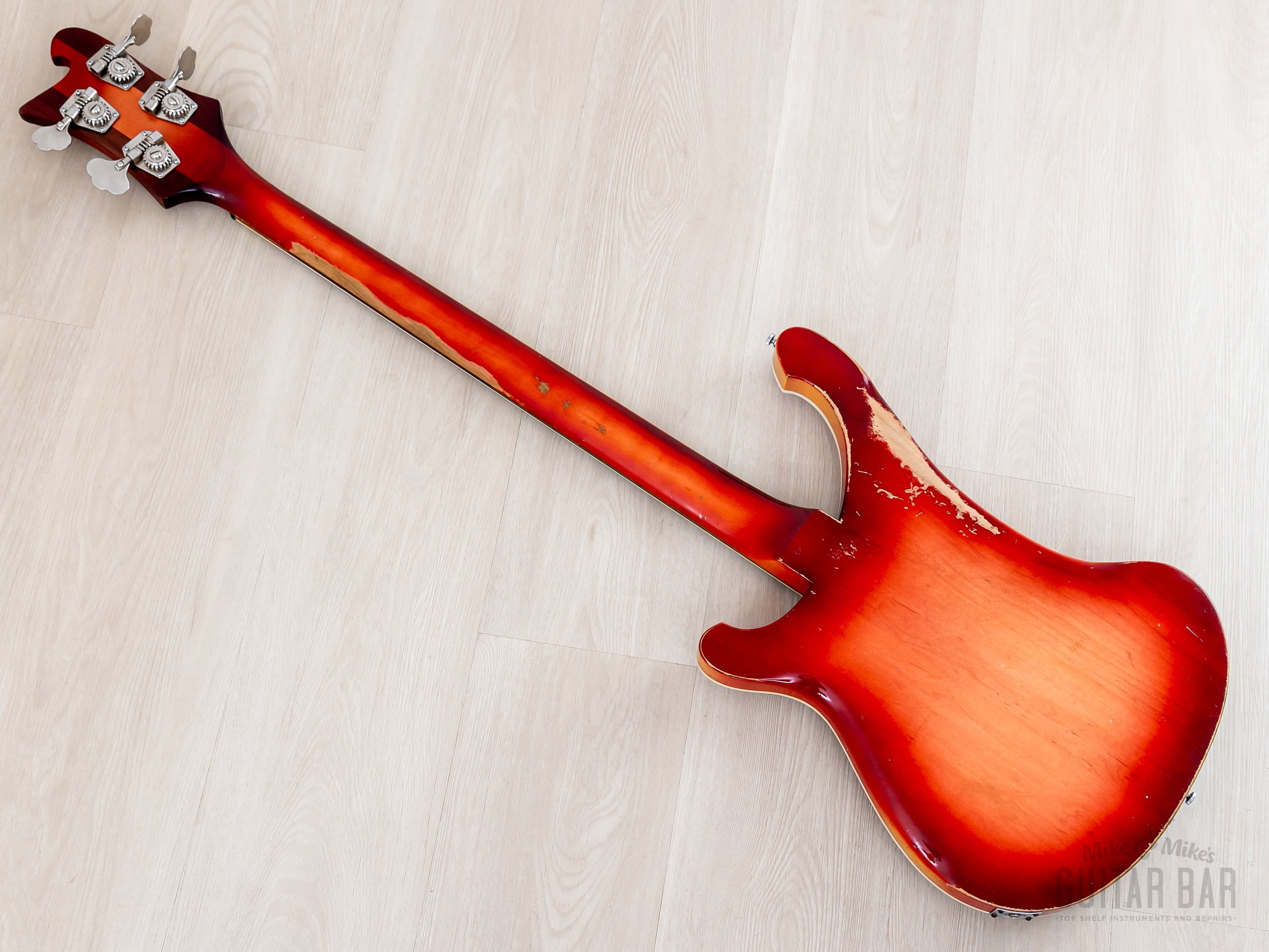 1965 Rickenbacker 4001 Vintage Neck Through Bass Fireglo w/ Case