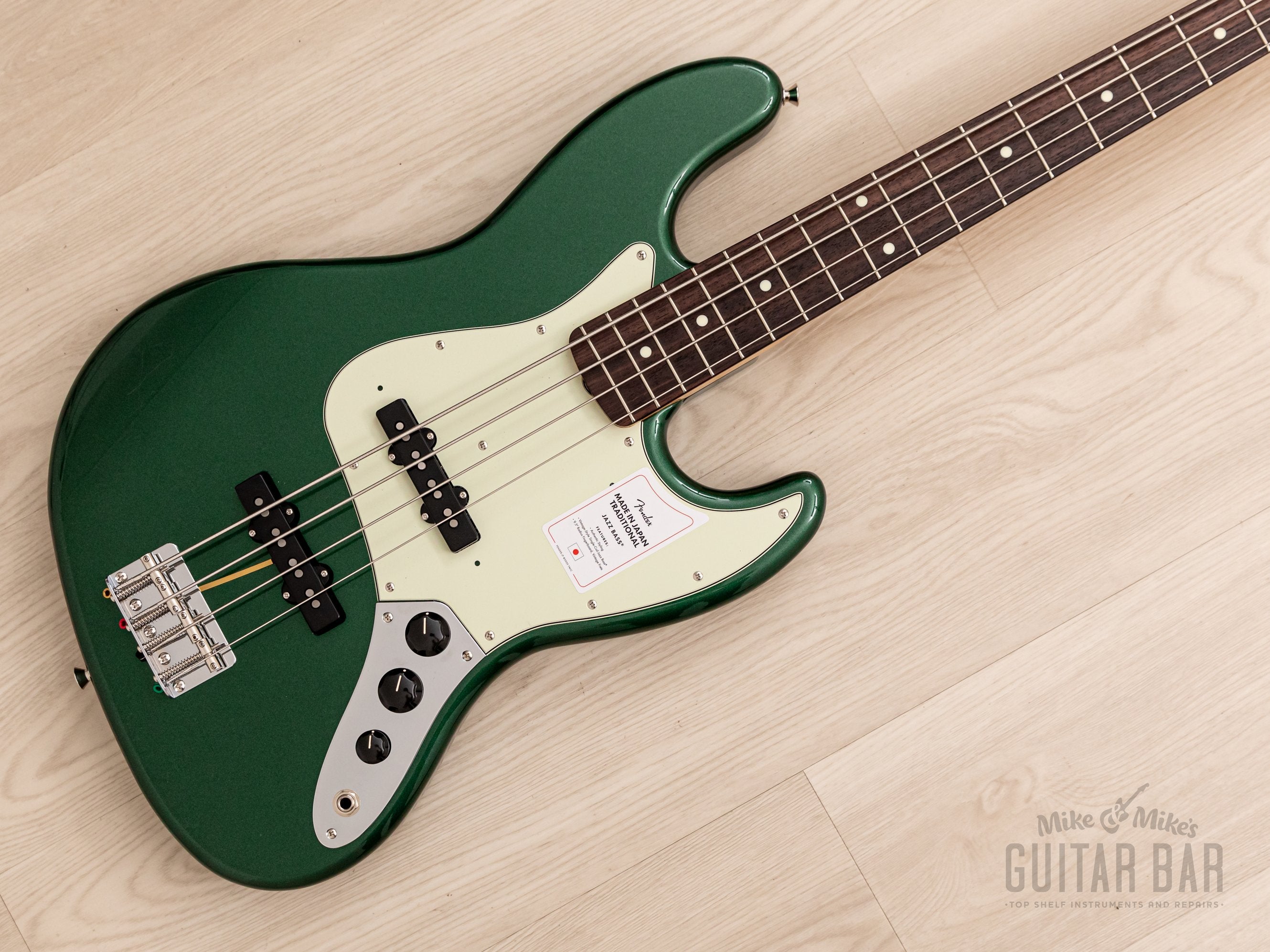 2023 Fender Traditional II 60s Jazz Bass FSR, Aged Sherwood Green, Japan MIJ
