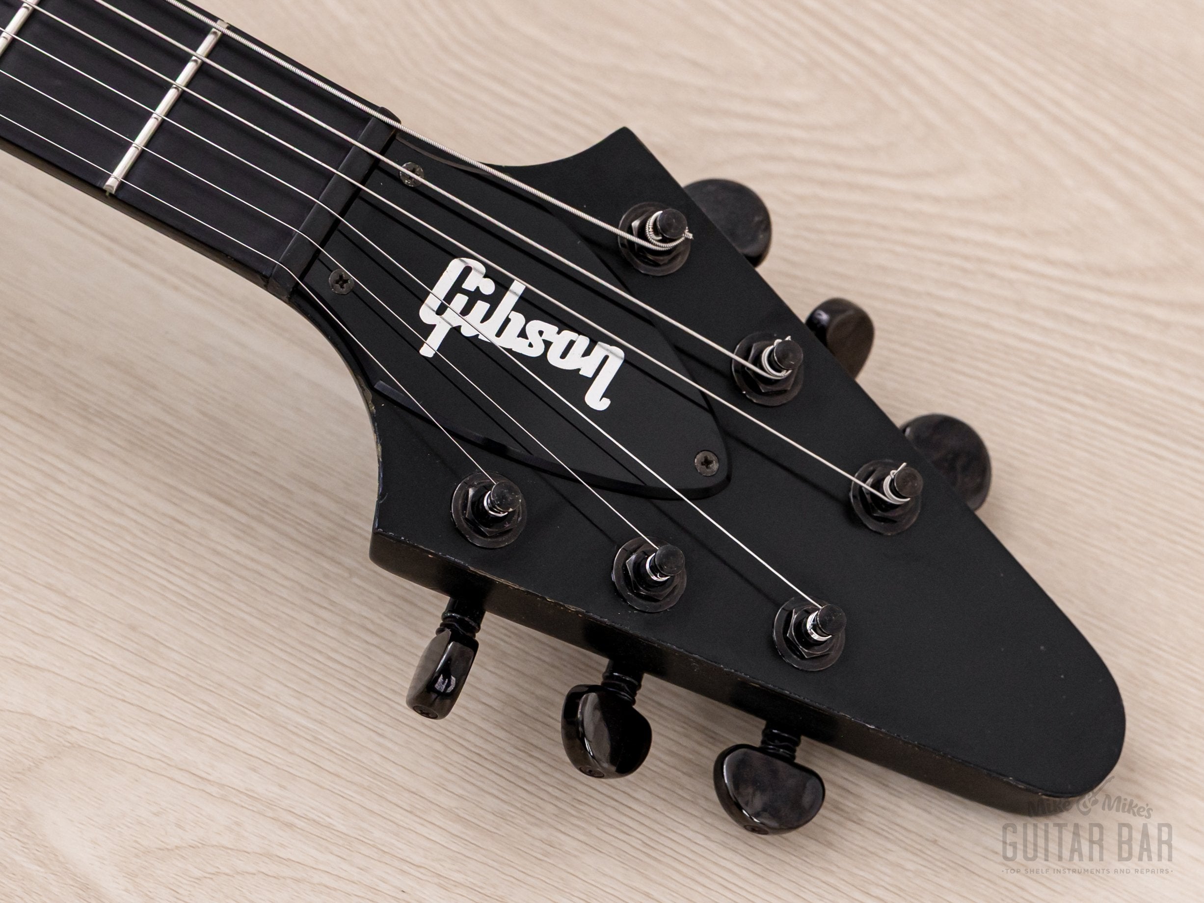 2000 Gibson Flying V Gothic Flat Black w/ Case