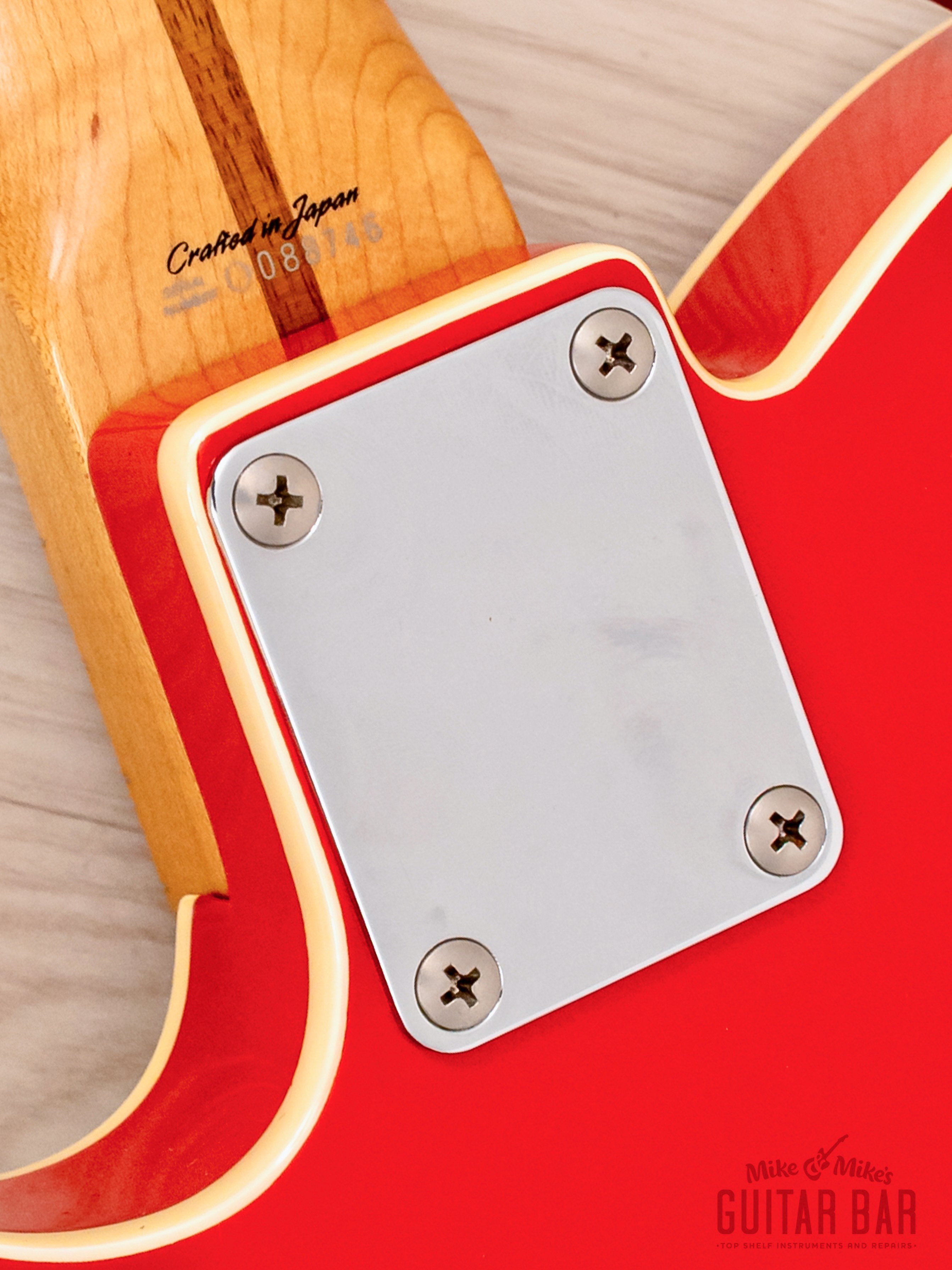 2000 Fender '62 Telecaster Custom Nashville Dr. K TL62B-125DK Fiesta Red w/ B-Bender, Hangtags, Japan CIJ