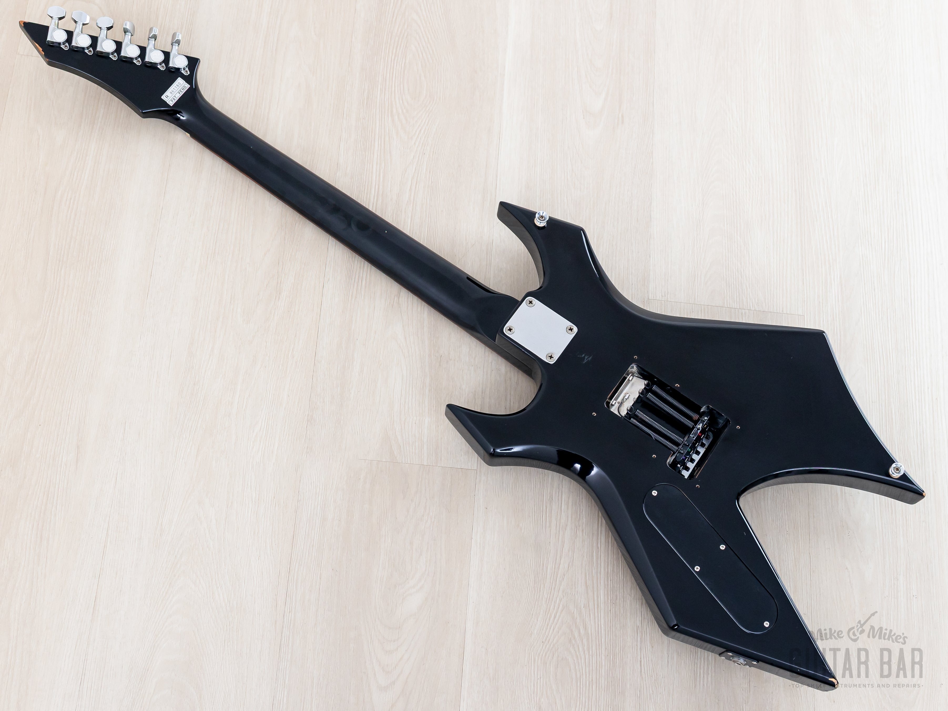 1986 B.C. Rich Warlock NJ Series Black w/ Seymour Duncan SH-2 & SH-4,